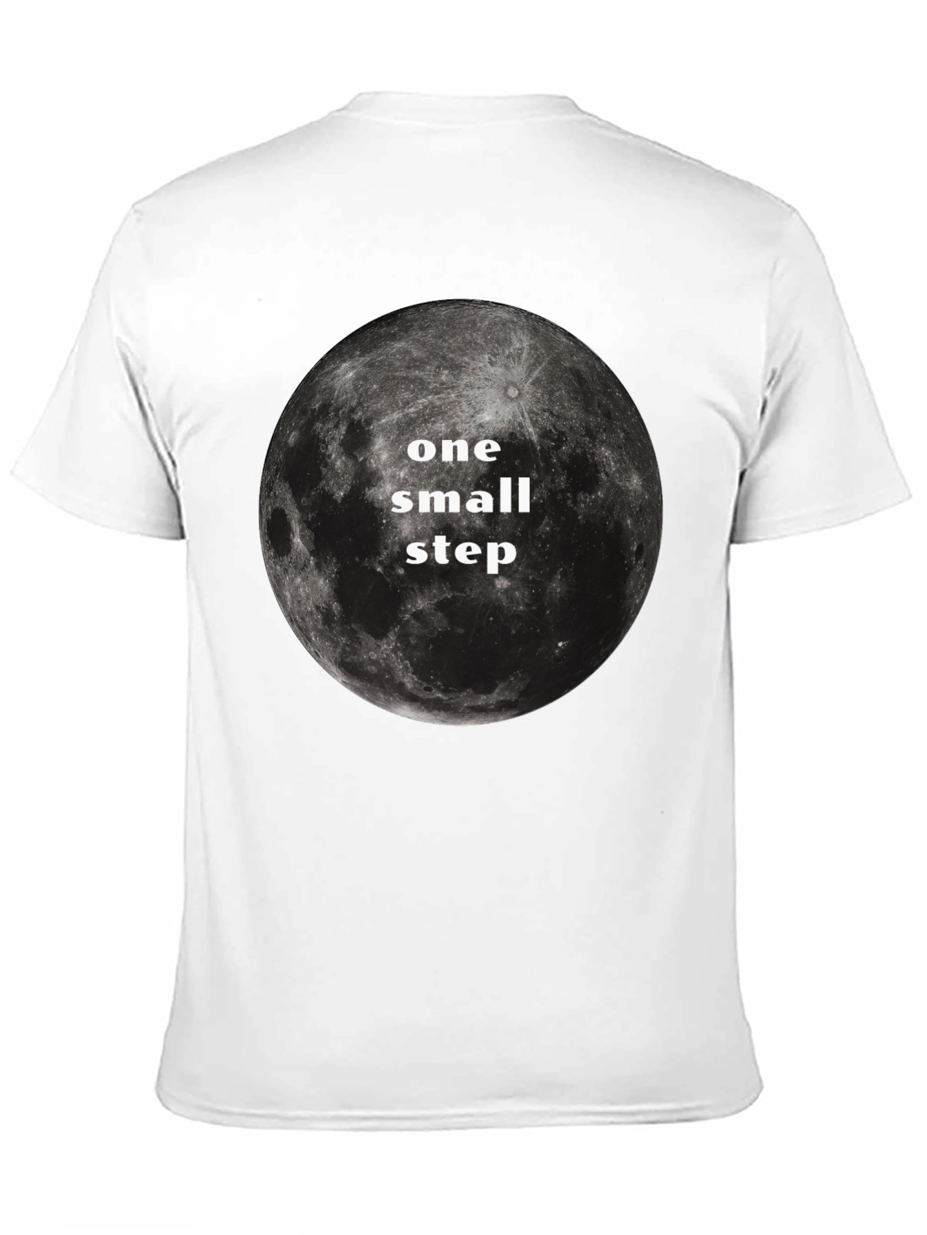 One Small Step Moon Graphic T-Shirt