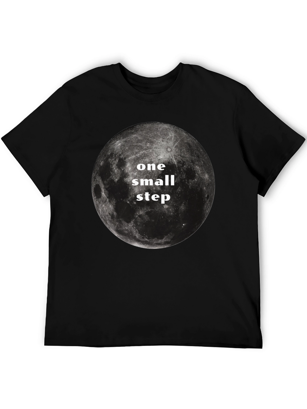 One Small Step Moon Graphic T-Shirt