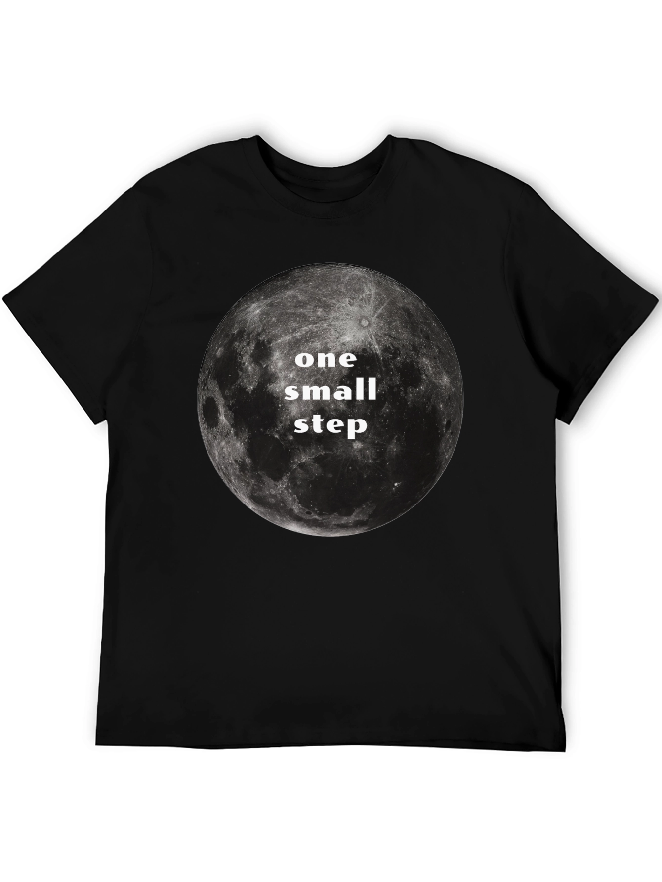 One Small Step Moon Graphic T-Shirt