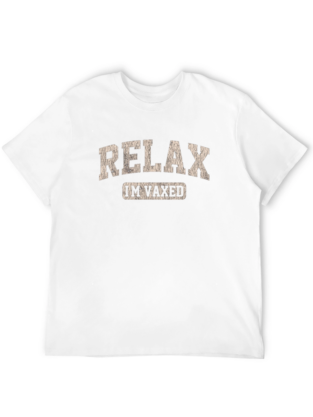 Relax Im Vaxed Black T-Shirt