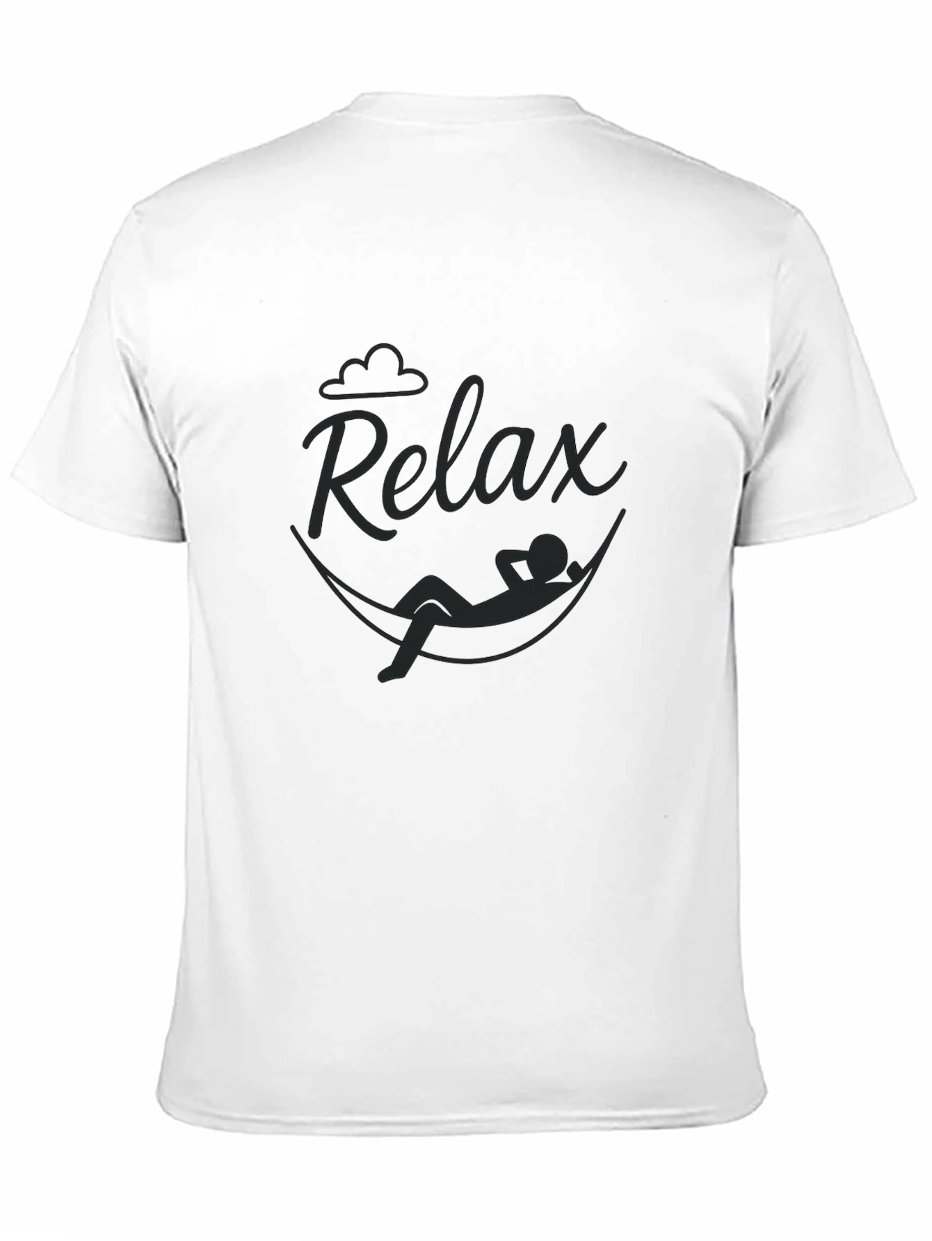 Relax Hammock Black T-Shirt