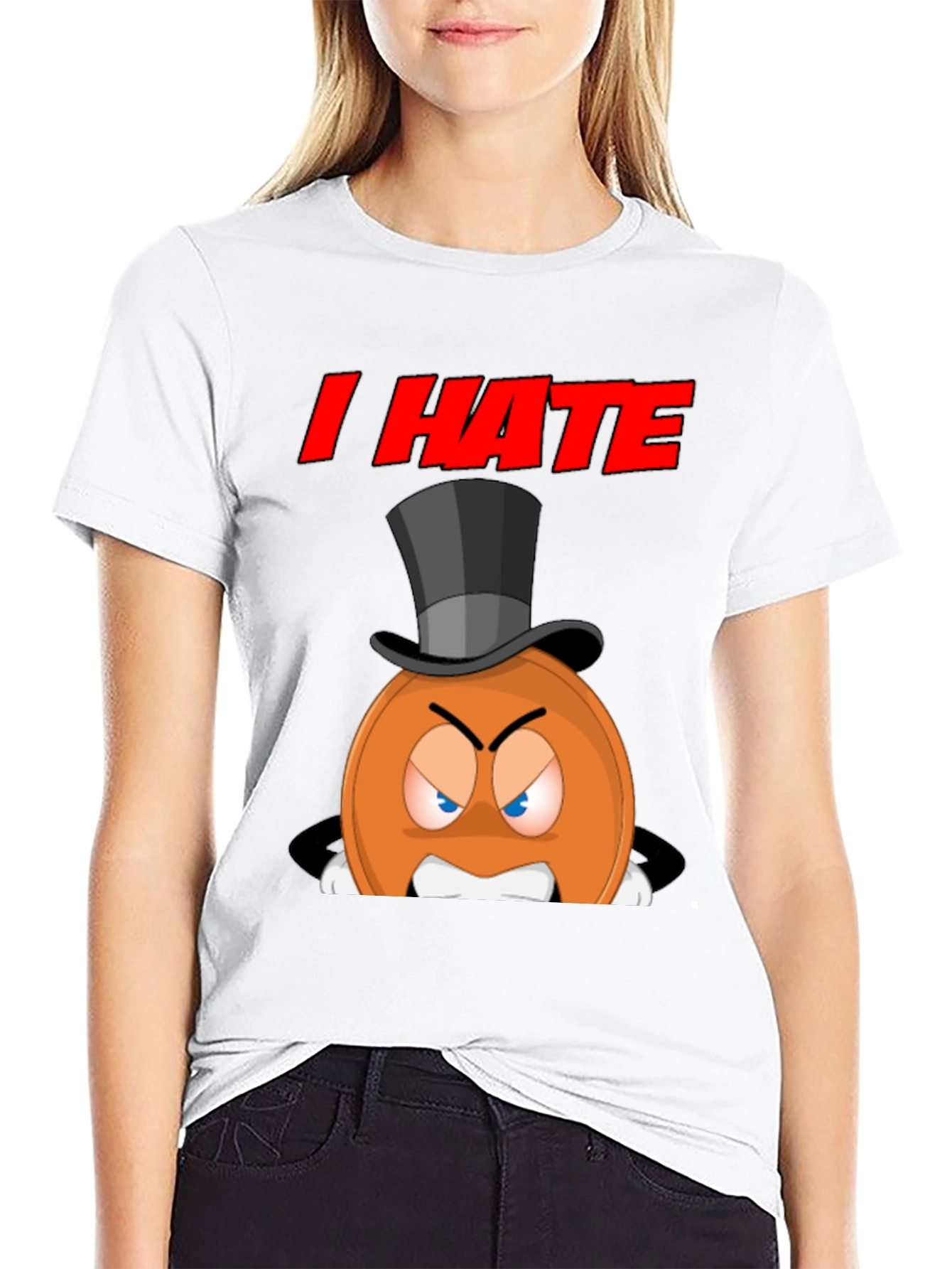 I Hate Pennywise Funny T-Shirt