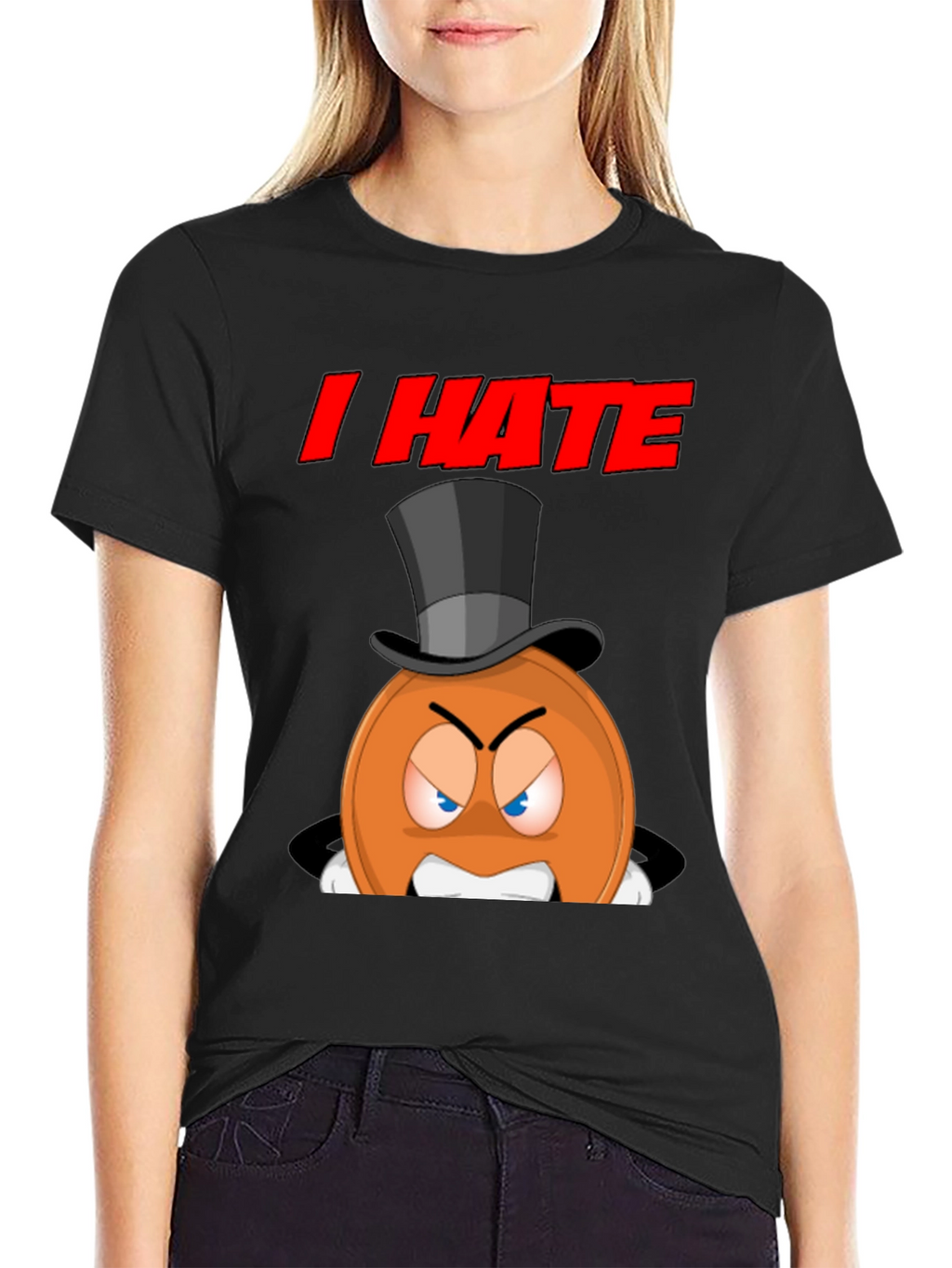 I Hate Pennywise Funny T-Shirt