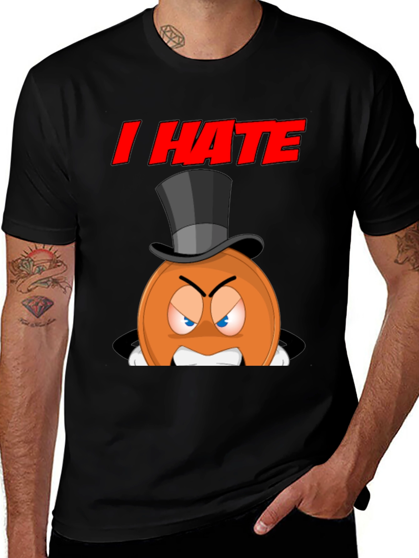 I Hate Pennywise Funny T-Shirt