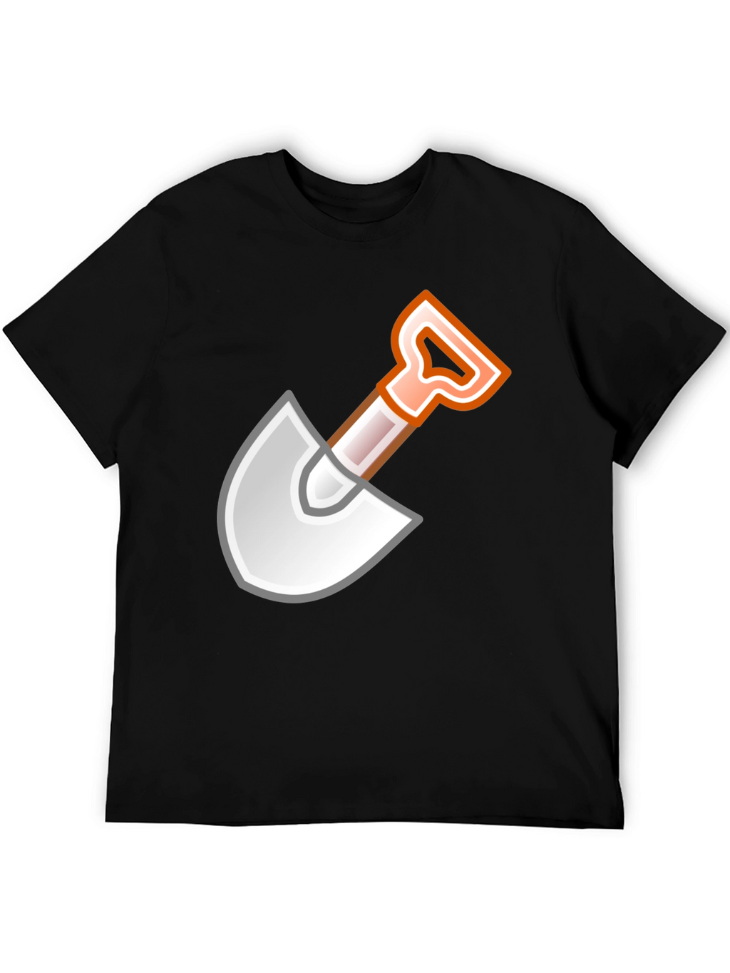 Shovel Graphic Black T-Shirt