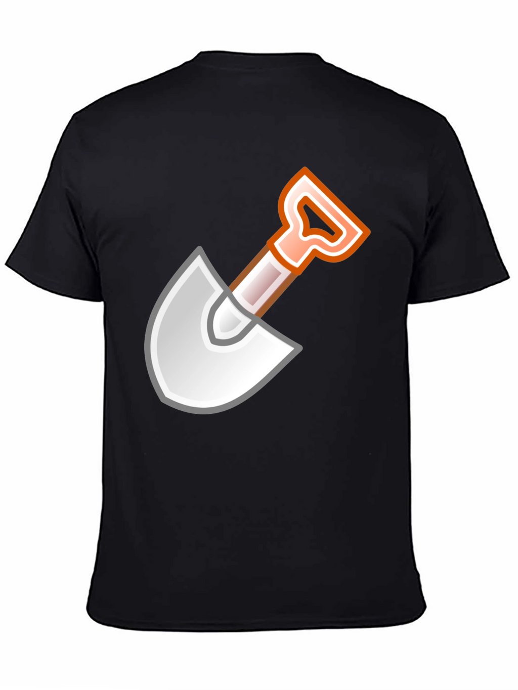 Shovel Graphic Black T-Shirt