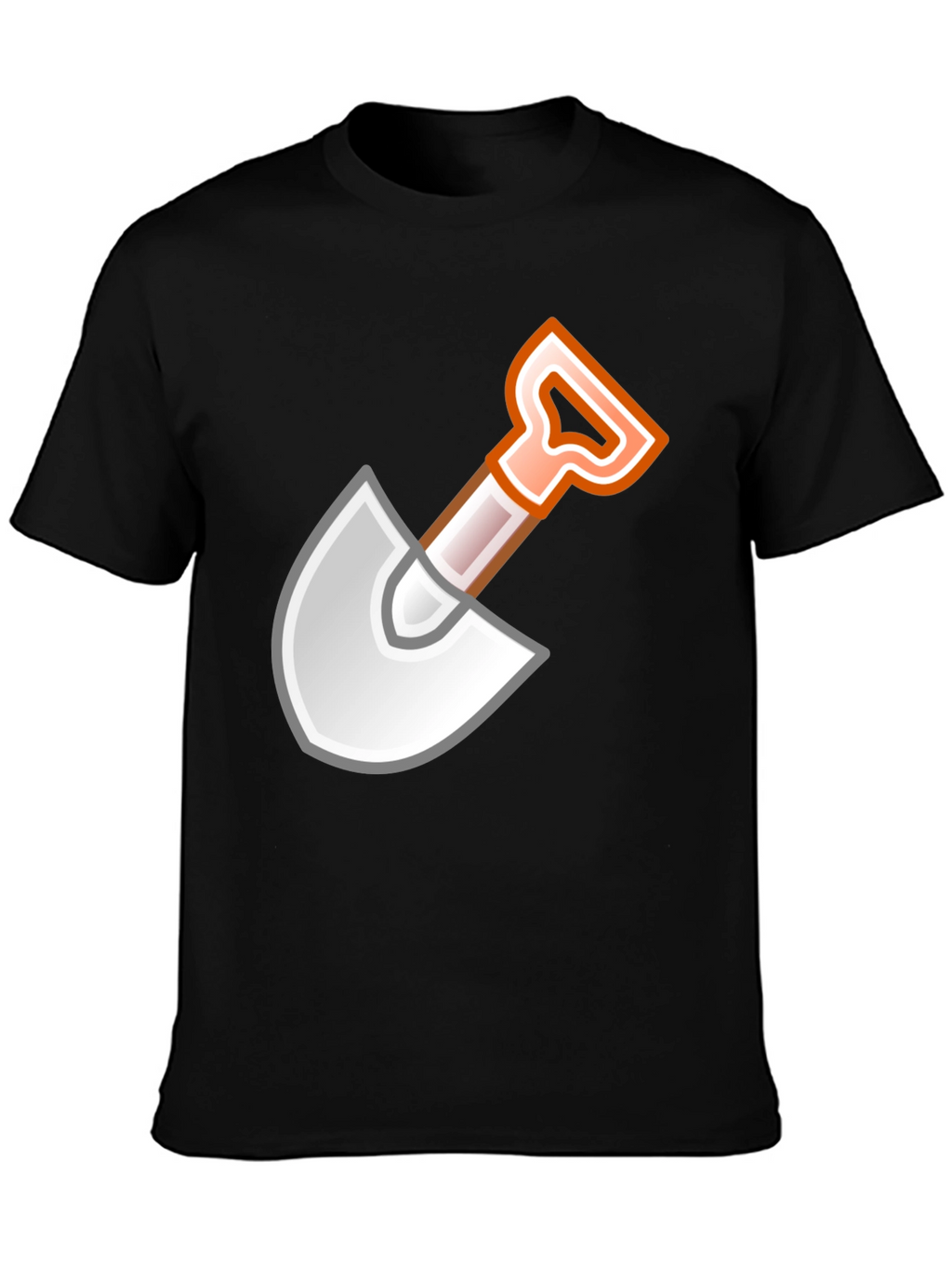 Shovel Graphic Black T-Shirt