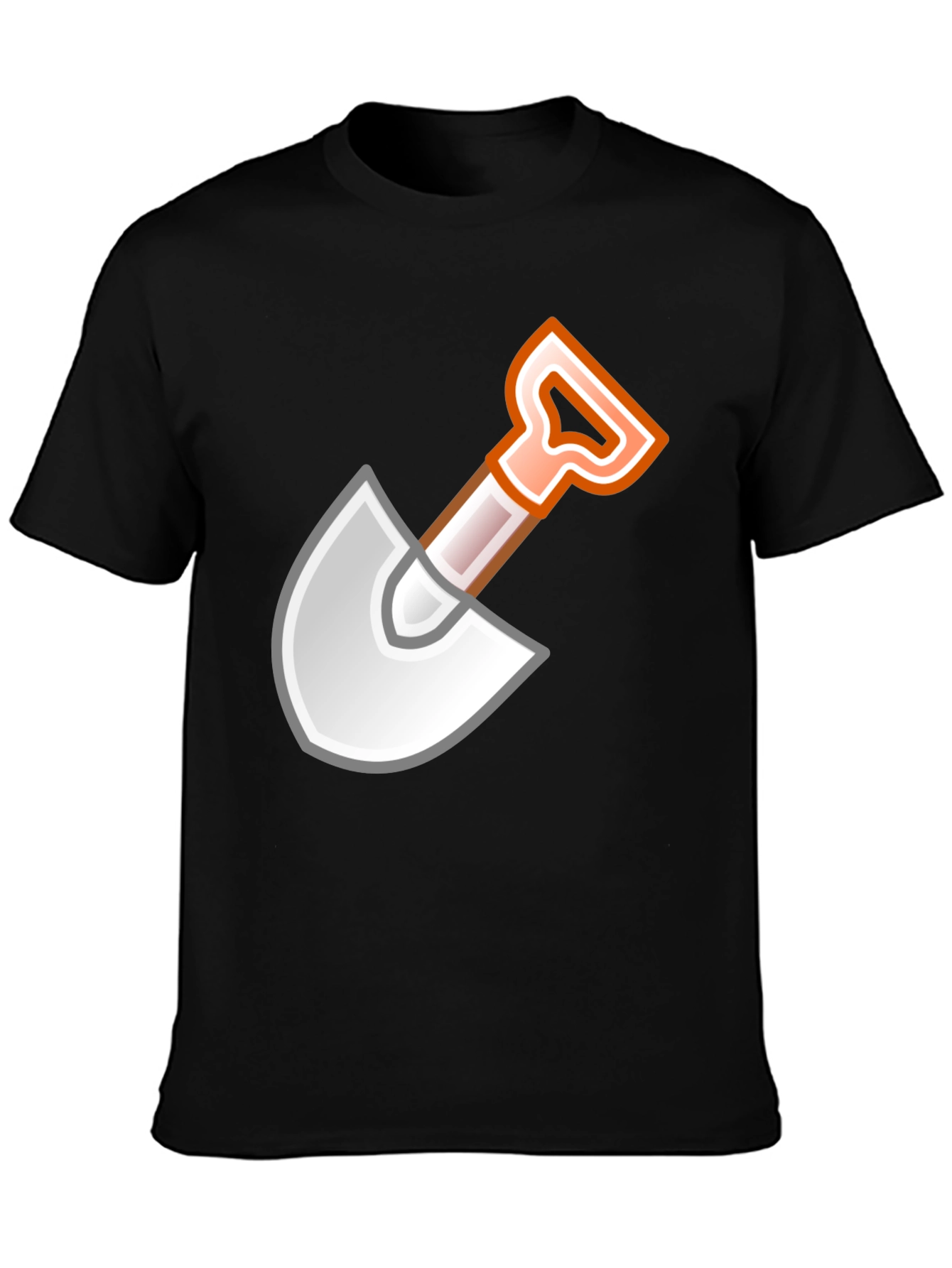 Shovel Graphic Black T-Shirt
