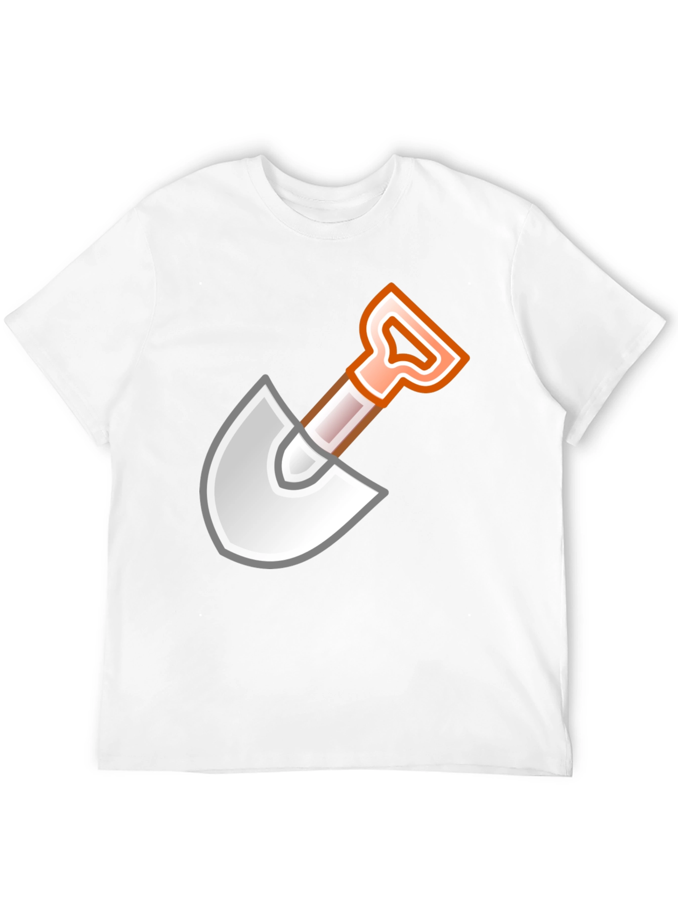 Shovel Graphic Black T-Shirt