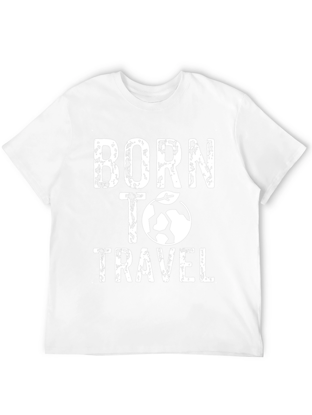 Born To Travel Graphic Tee - Black