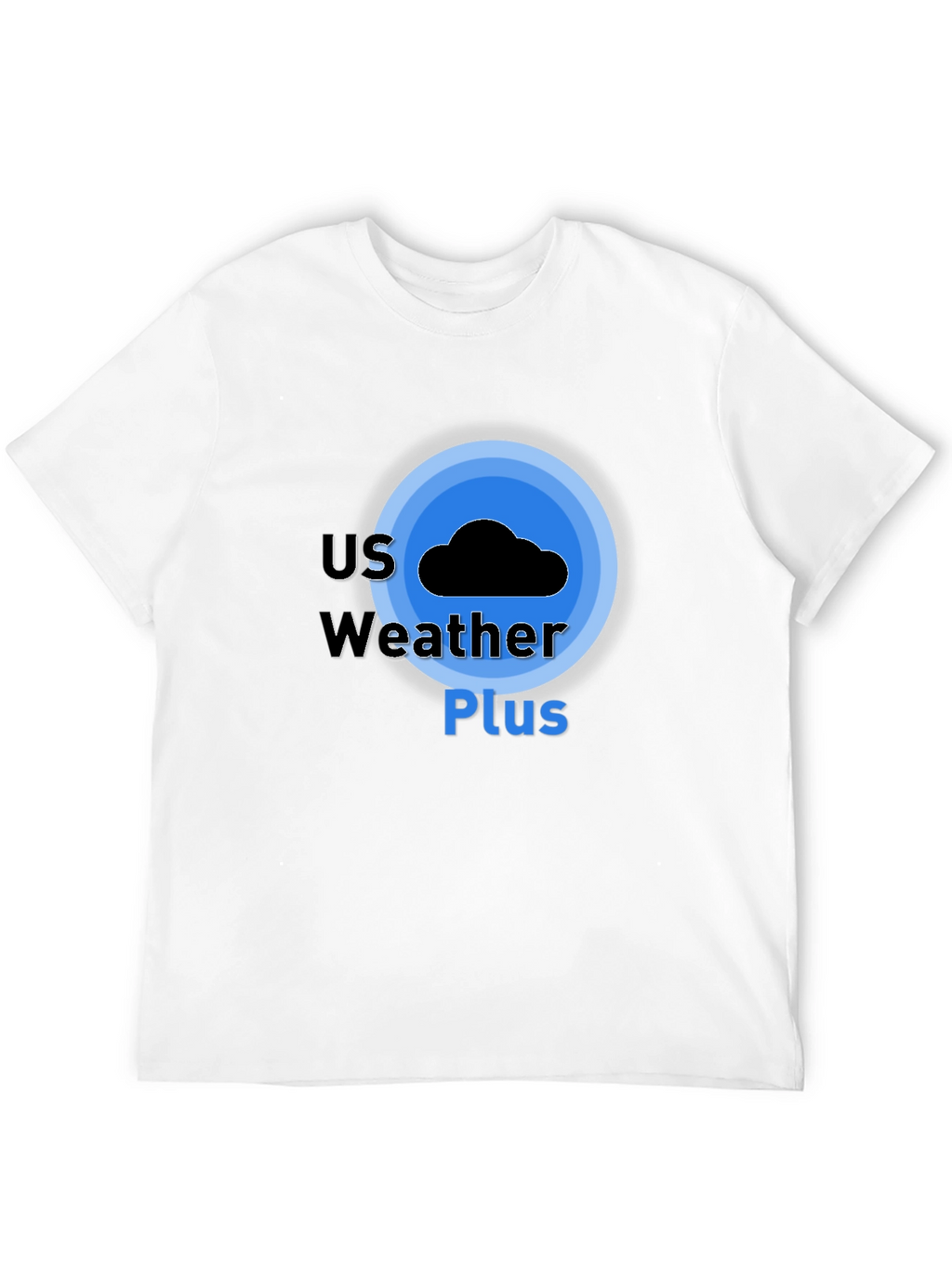 US Weather Plus Graphic Tee - Black