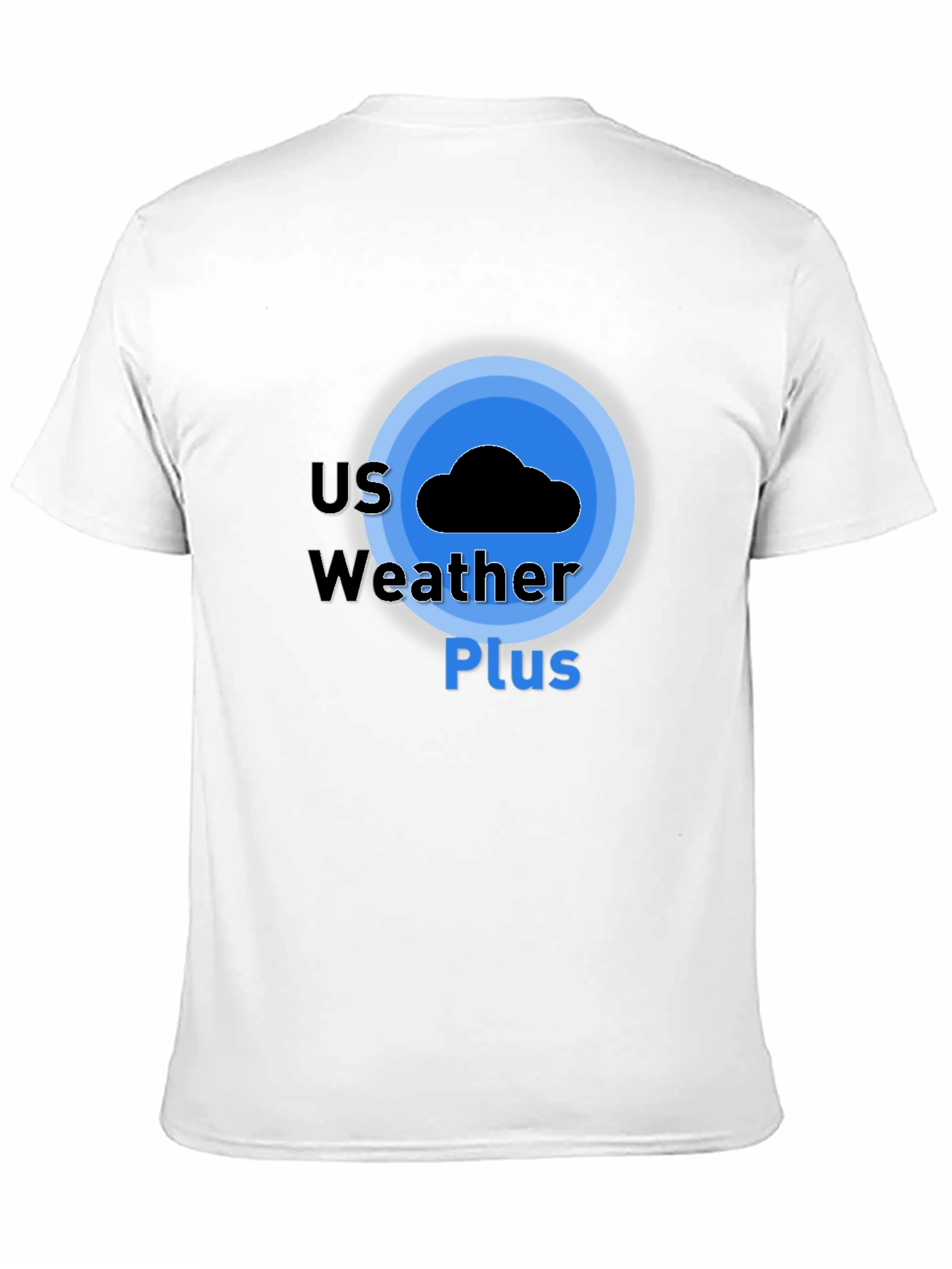 US Weather Plus Graphic Tee - Black