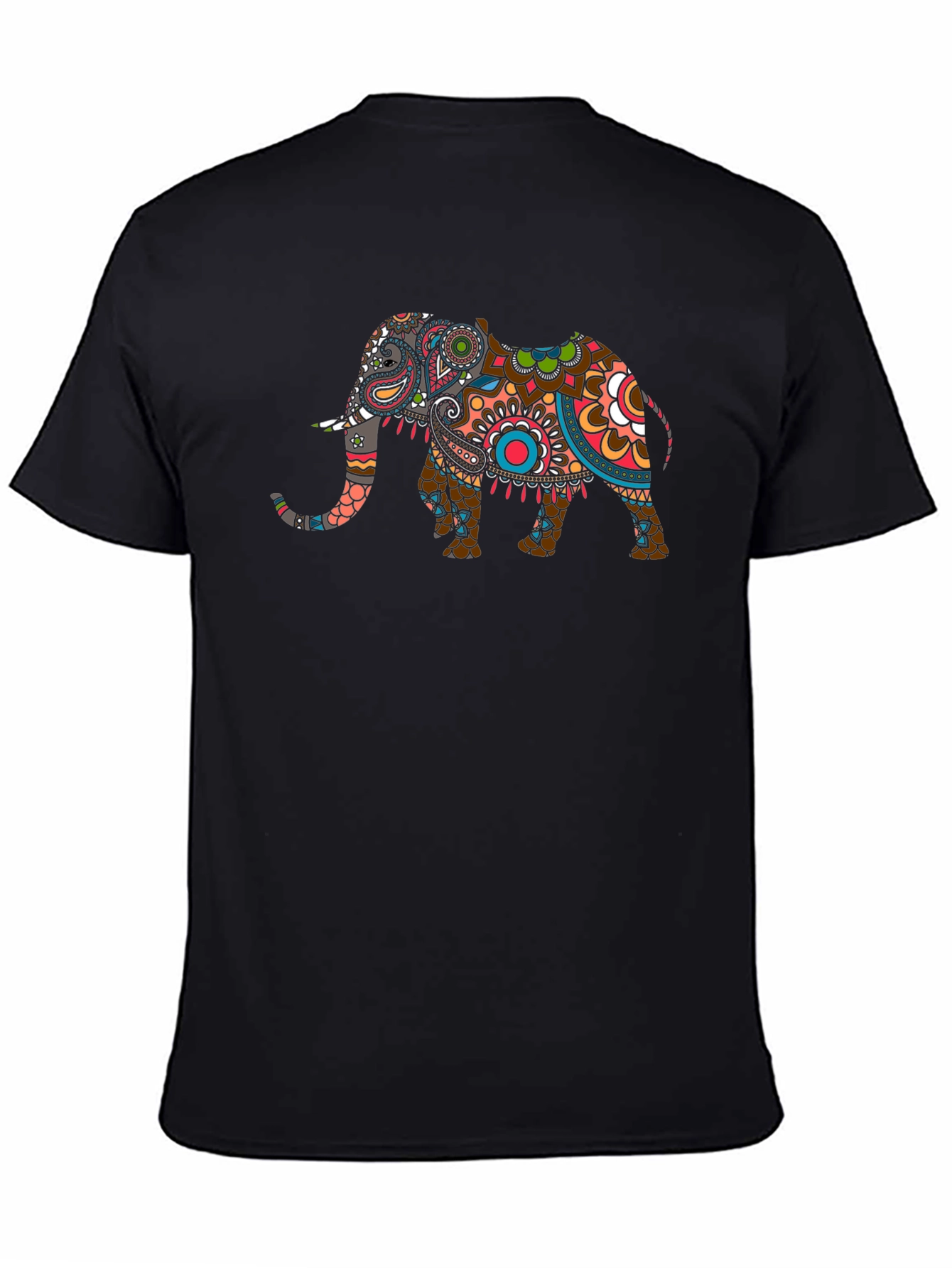 Elephant Mandala T-Shirt - Unique Graphic Tee