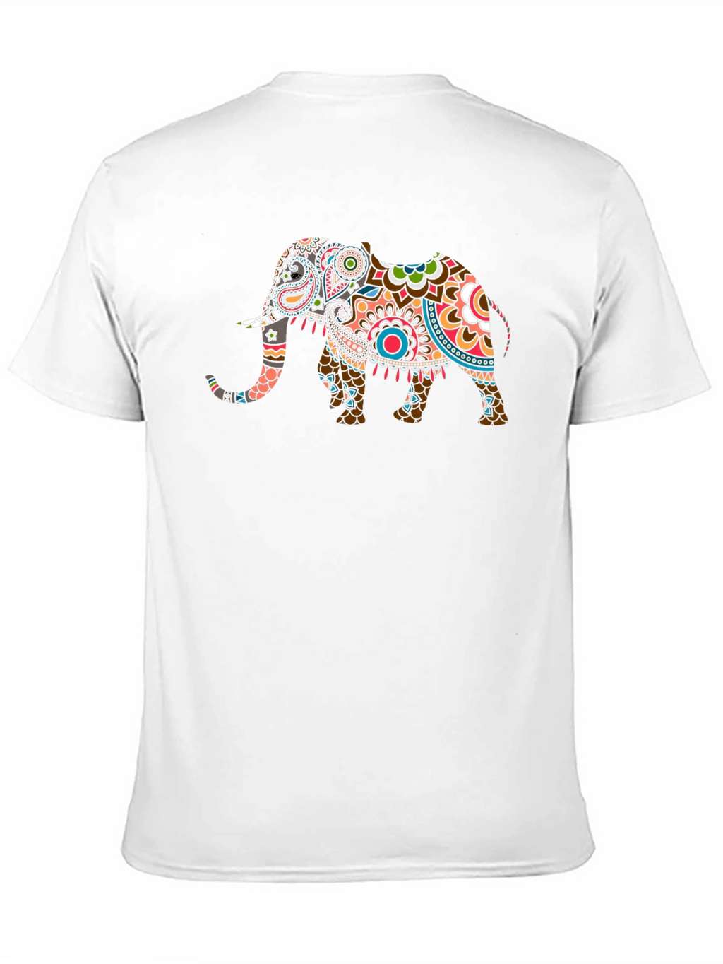 Elephant Mandala T-Shirt - Unique Graphic Tee