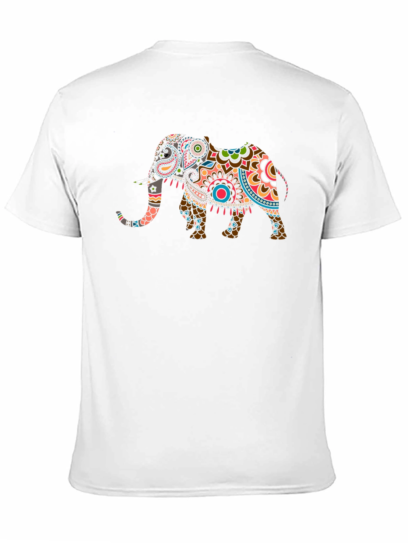 Elephant Mandala T-Shirt - Unique Graphic Tee