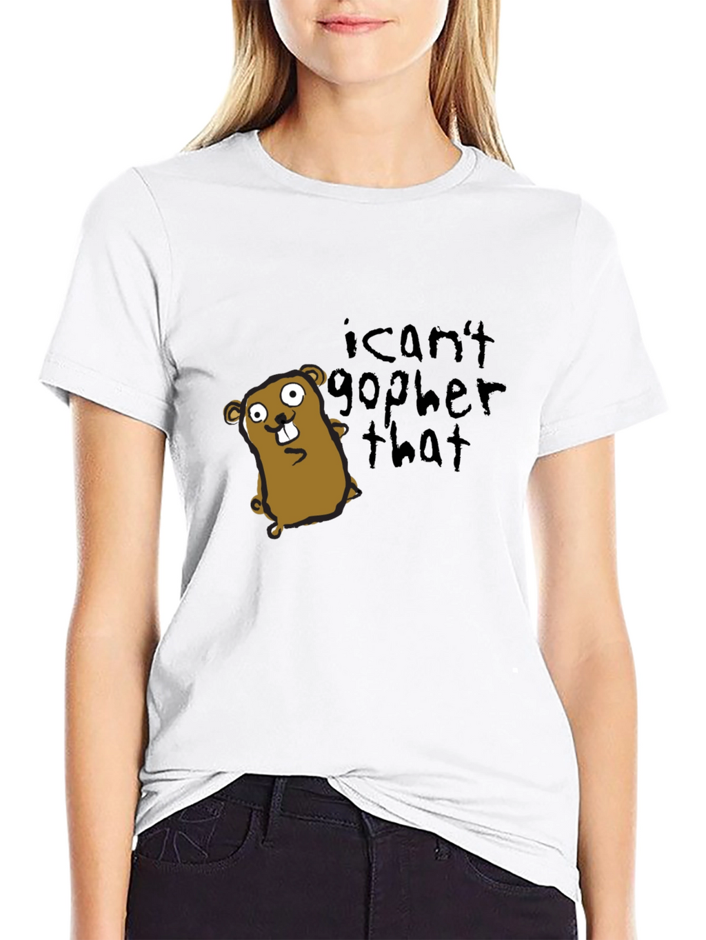 I Cant Gopher That T-Shirt - Funny Graphic Tee