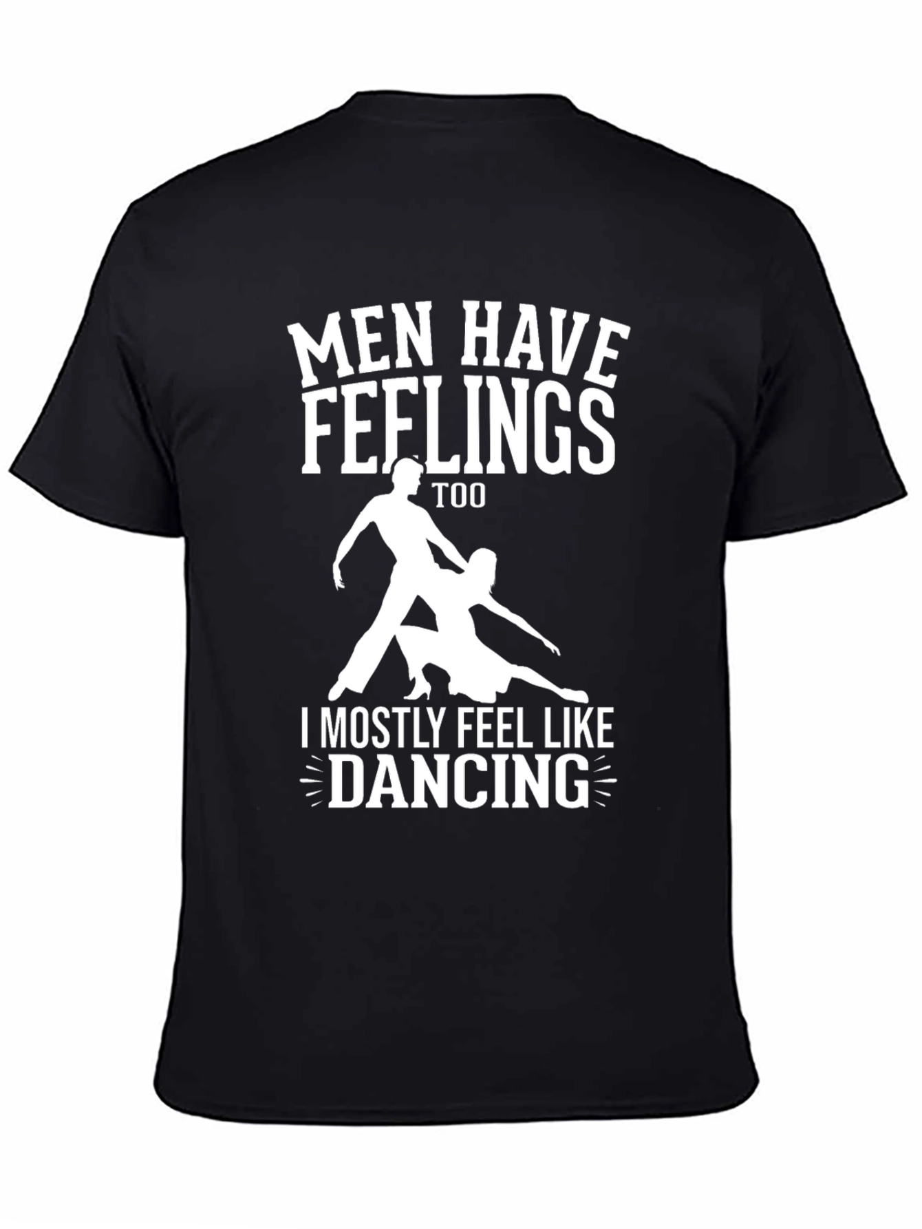 Mens Dancing Feelings Graphic T-Shirt