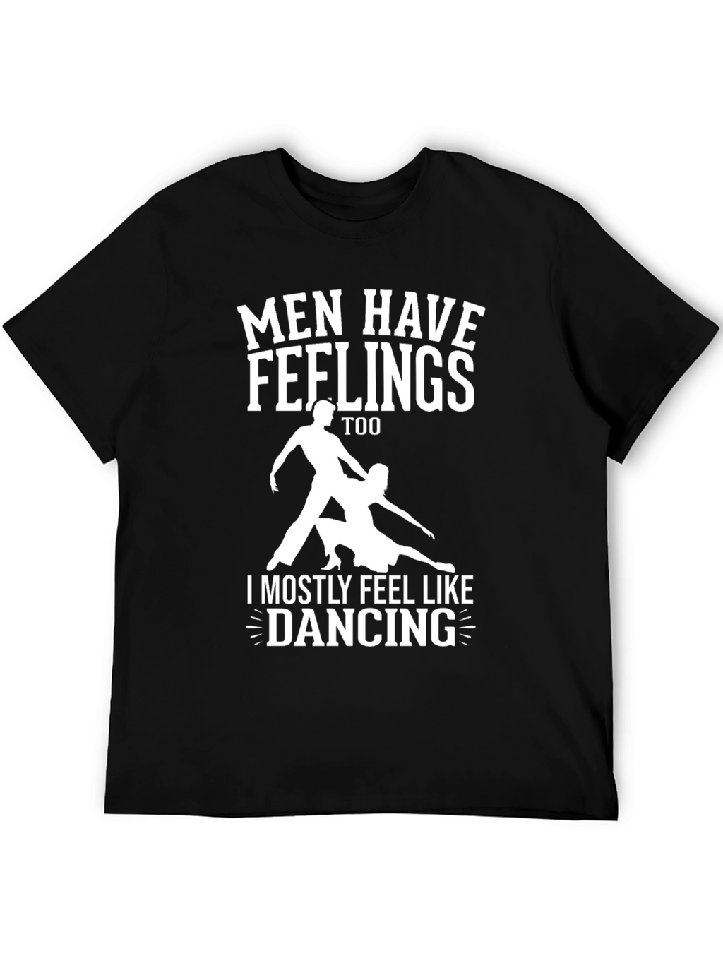 Mens Dancing Feelings Graphic T-Shirt