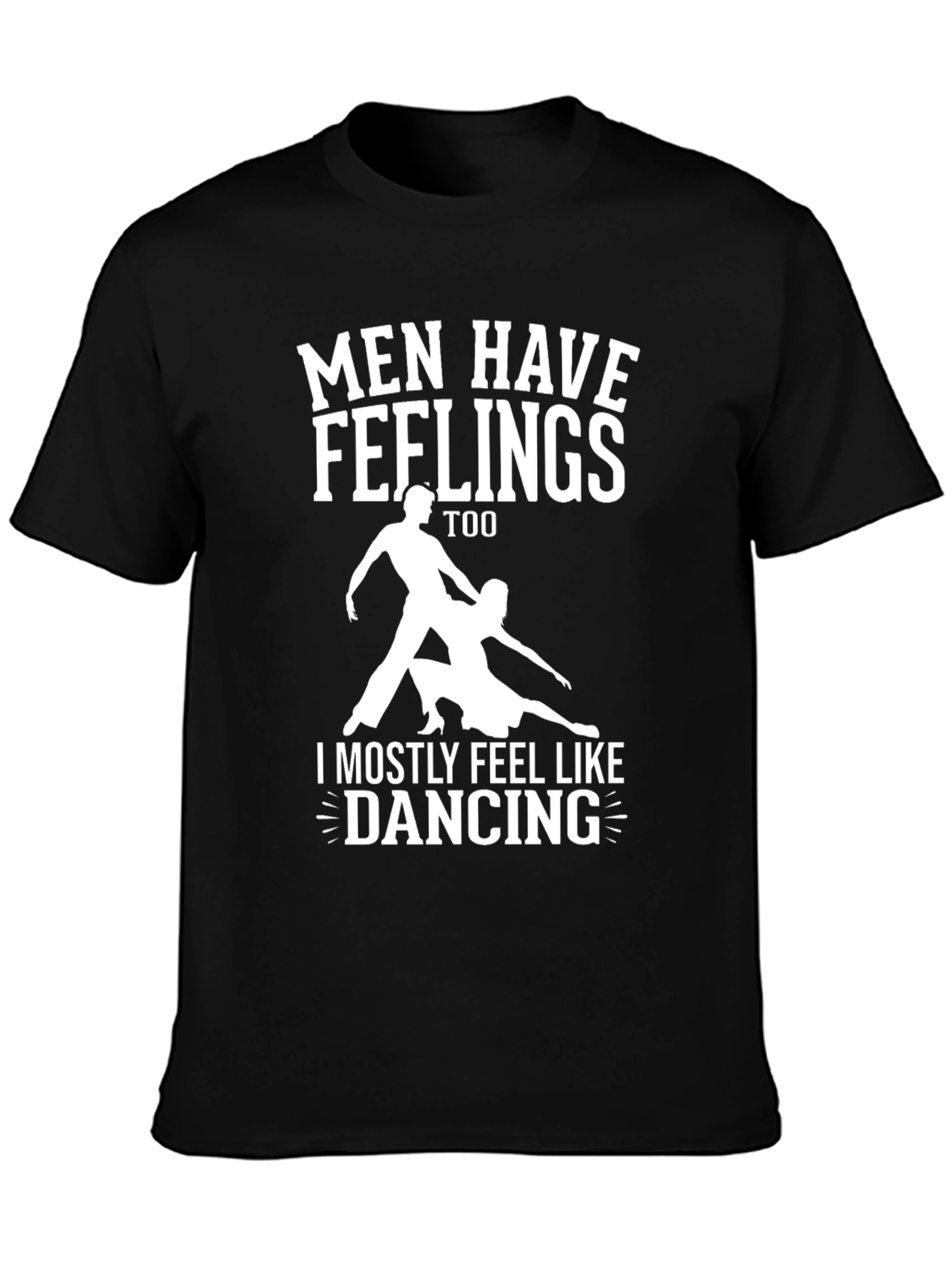 Mens Dancing Feelings Graphic T-Shirt