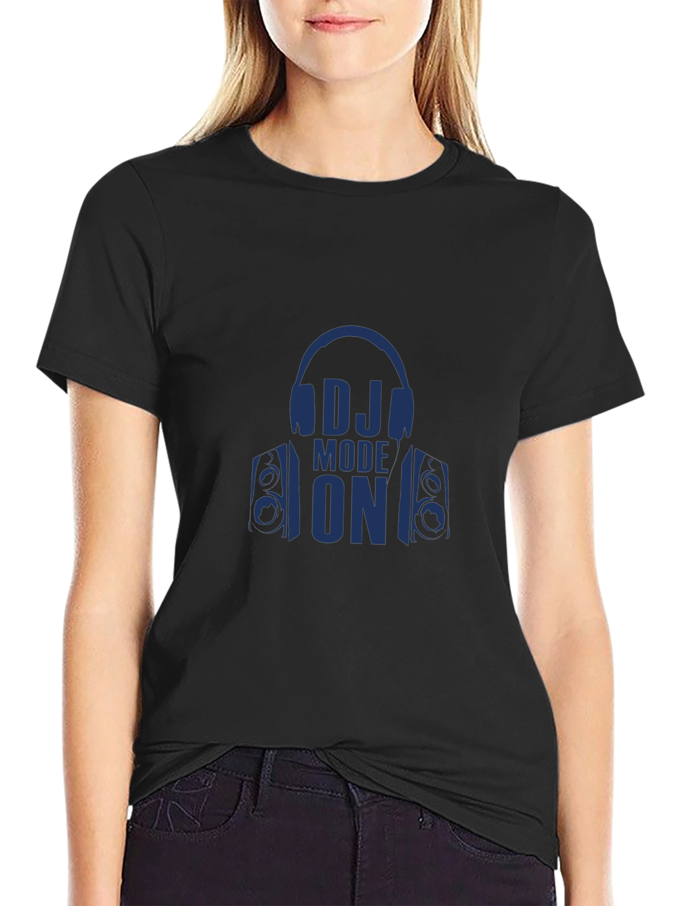 DJ Mode On Graphic Tee - Trendy Music Lovers T-Shirt