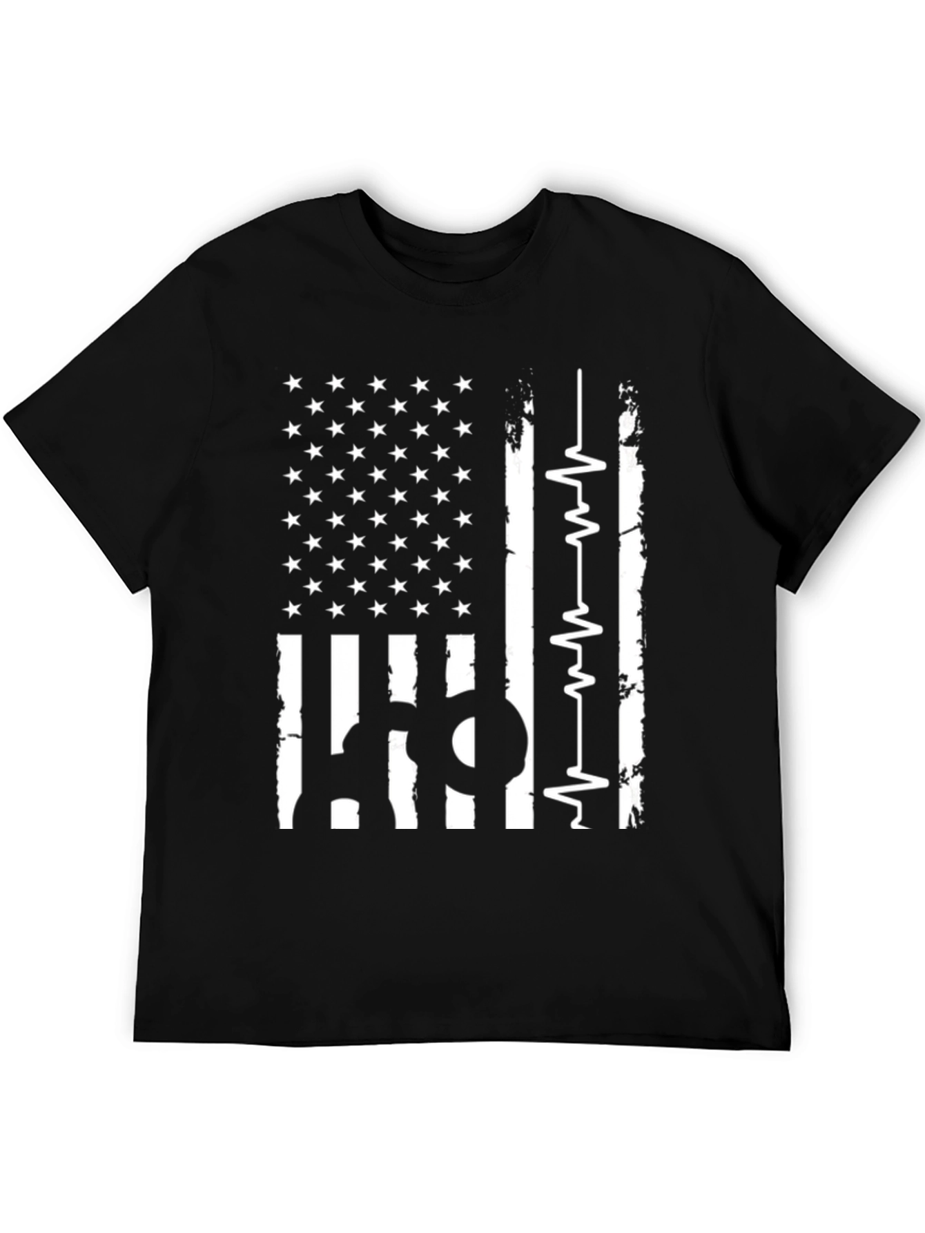 American Flag Paramedic Pulse T-Shirt