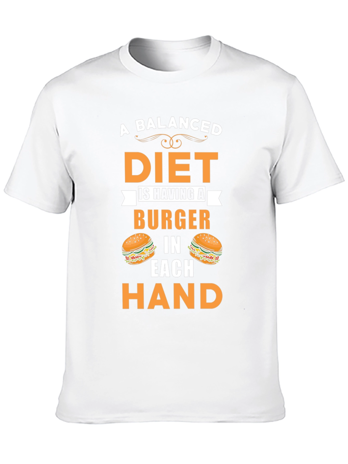 Balanced Diet Burger T-Shirt