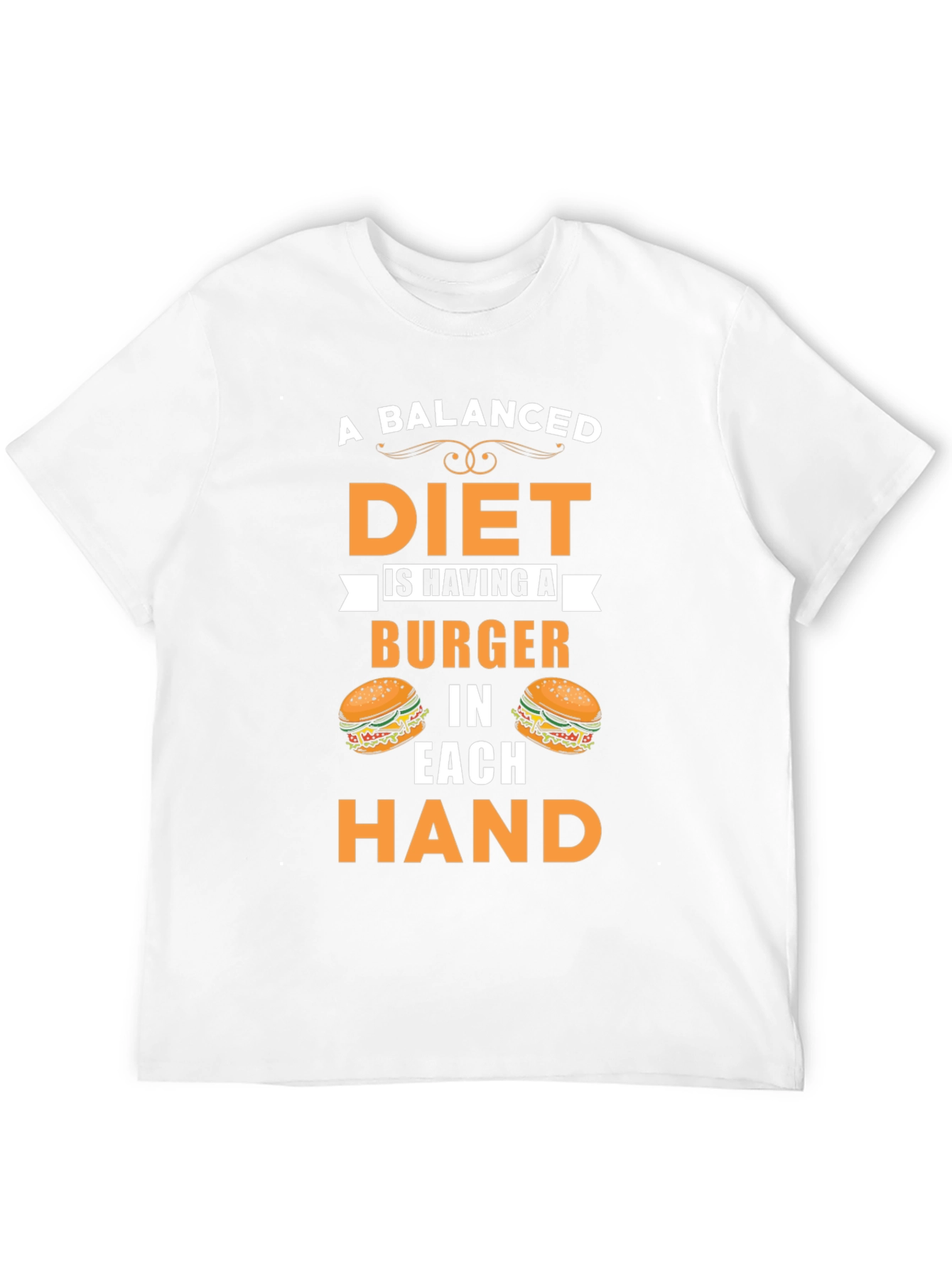 Balanced Diet Burger T-Shirt