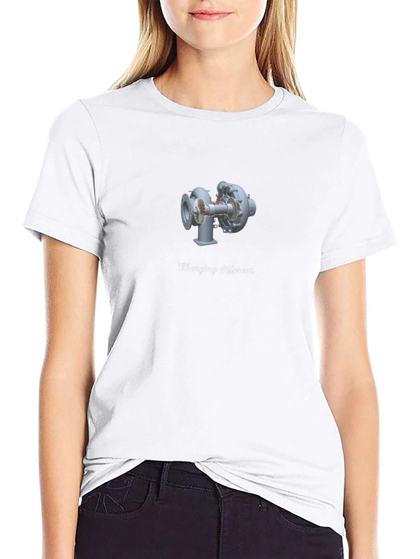 Charging Different Turbo T-Shirt
