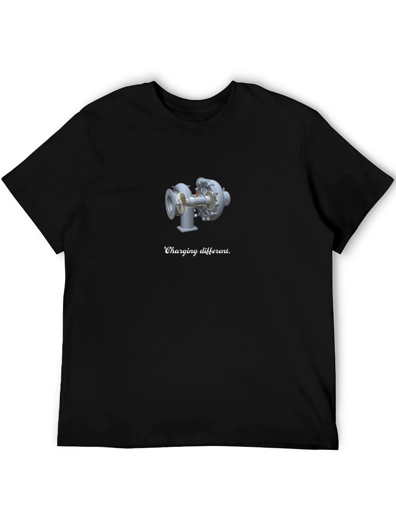 Charging Different Turbo T-Shirt