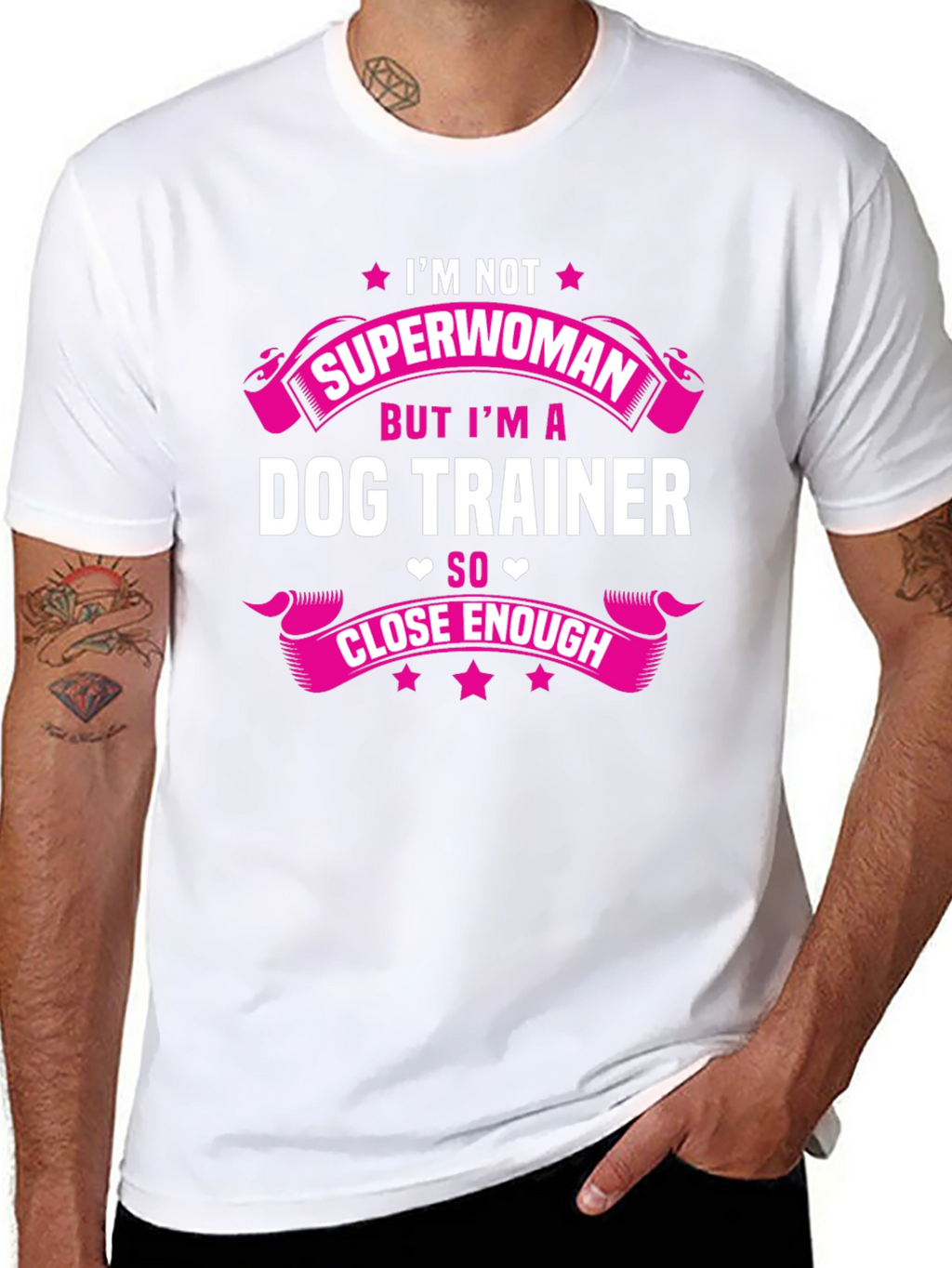 Dog Trainer Superwoman T-Shirt