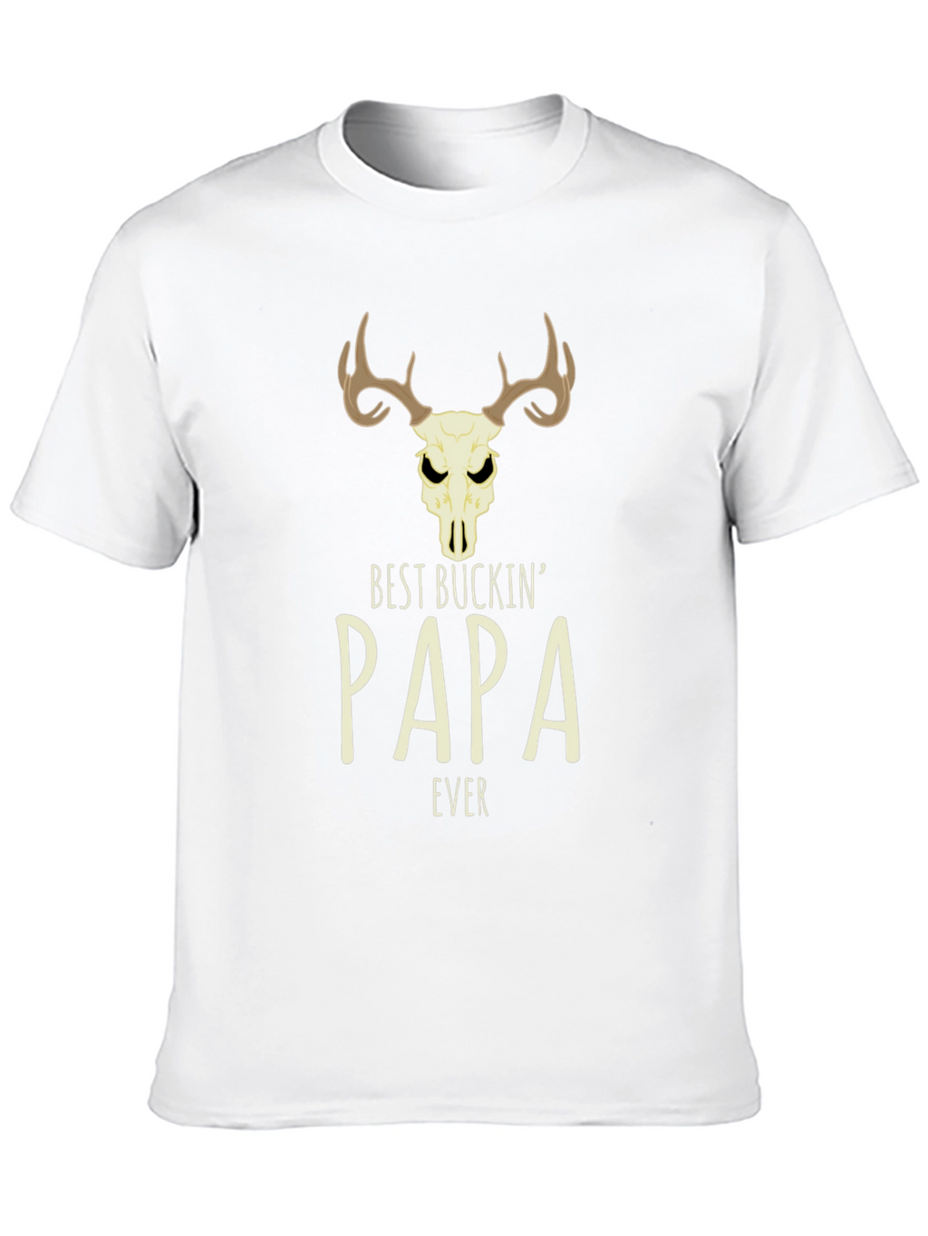 Best Buckin Papa Ever Graphic Tee