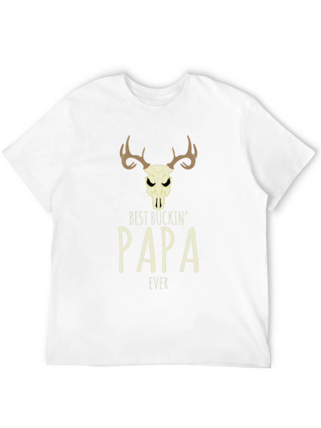 Best Buckin Papa Ever Graphic Tee