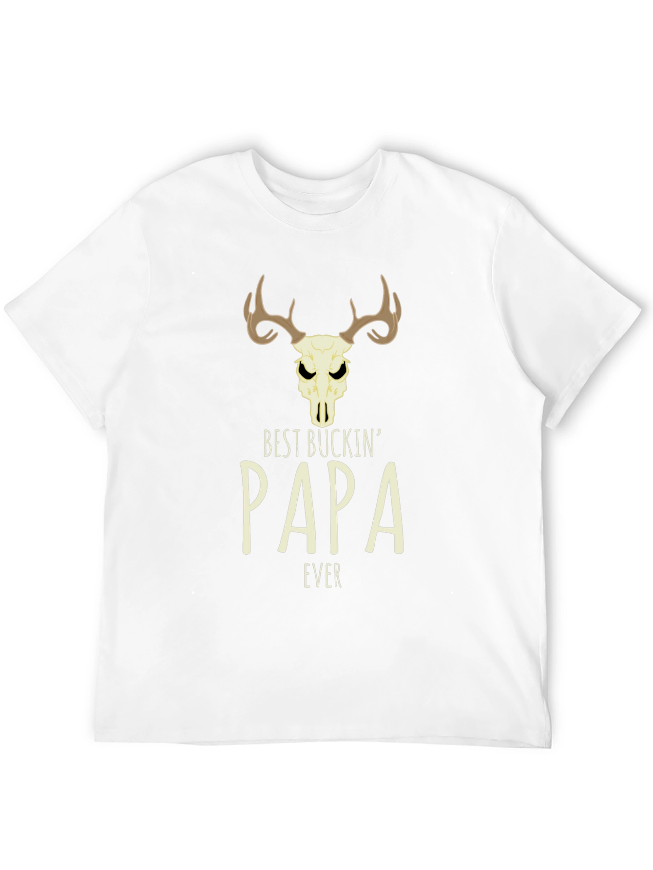 Best Buckin Papa Ever Graphic Tee