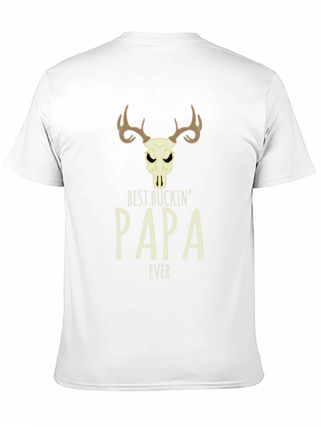 Best Buckin Papa Ever Graphic Tee