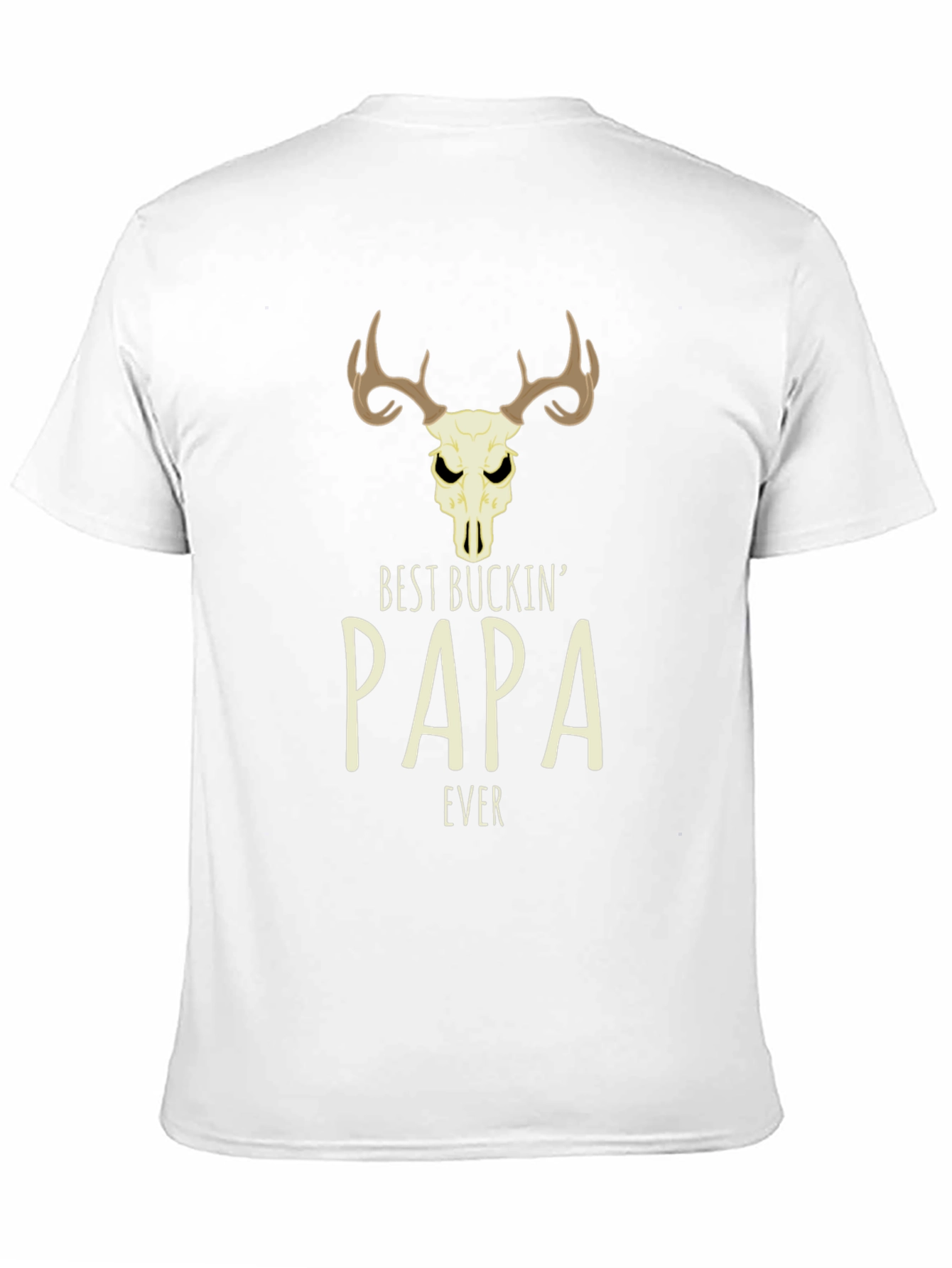 Best Buckin Papa Ever Graphic Tee