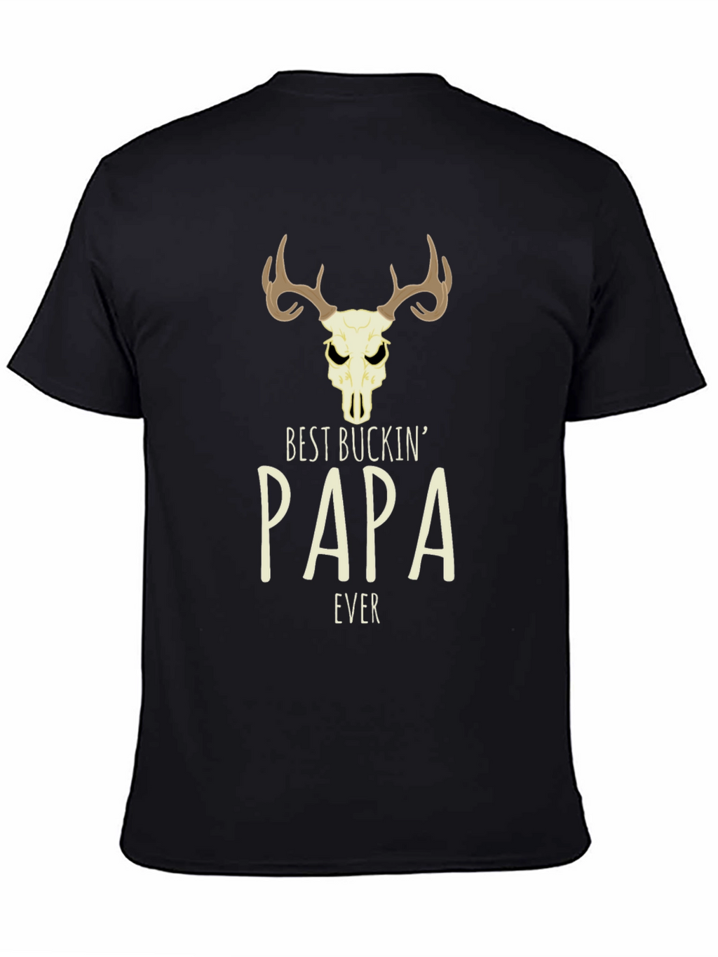 Best Buckin Papa Ever Graphic Tee