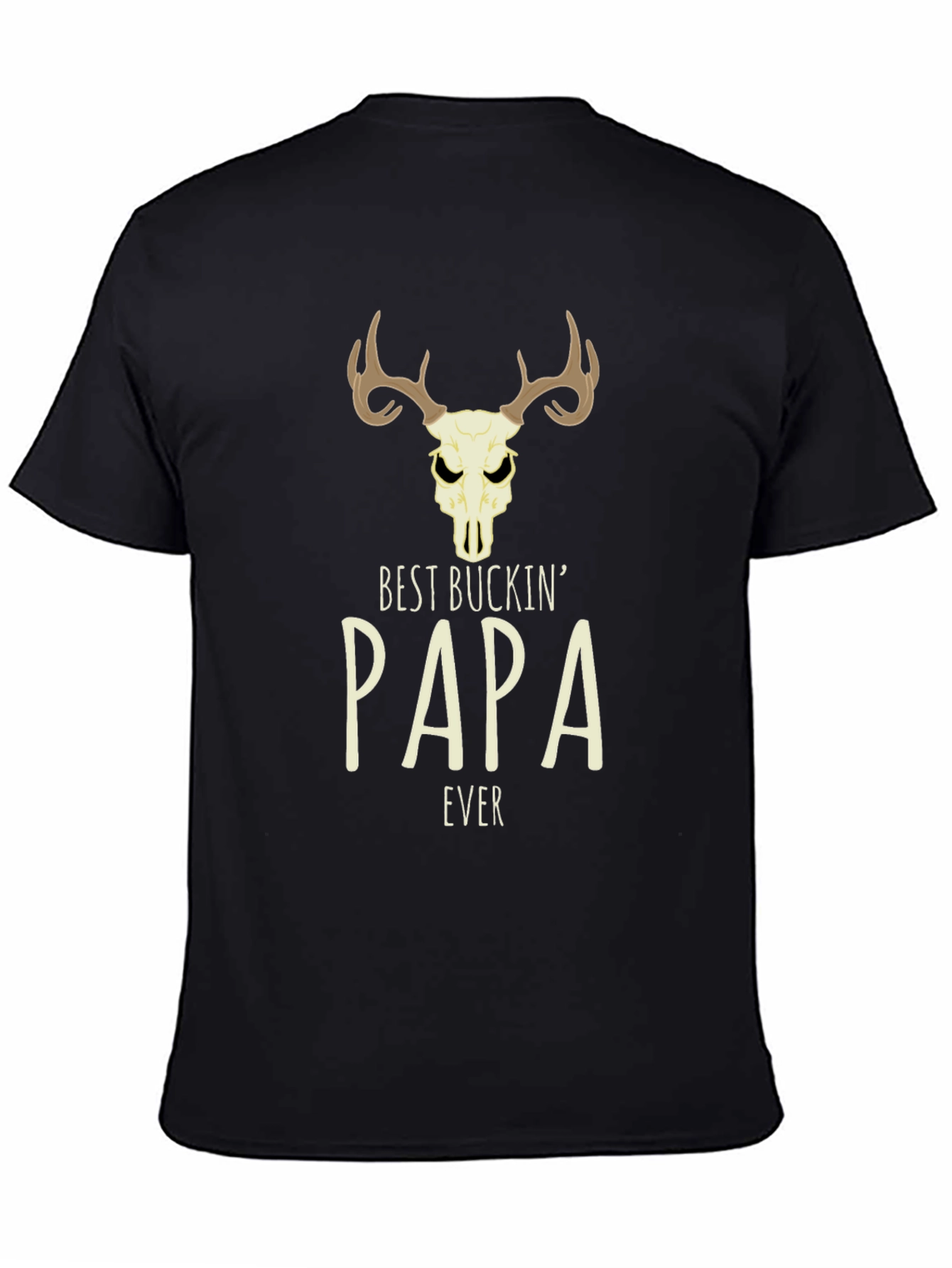 Best Buckin Papa Ever Graphic Tee