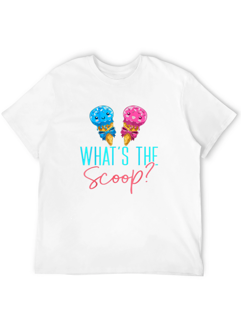 Whats the Scoop? Gender Reveal T-Shirt