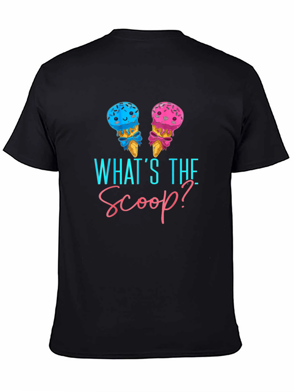 Whats the Scoop? Gender Reveal T-Shirt