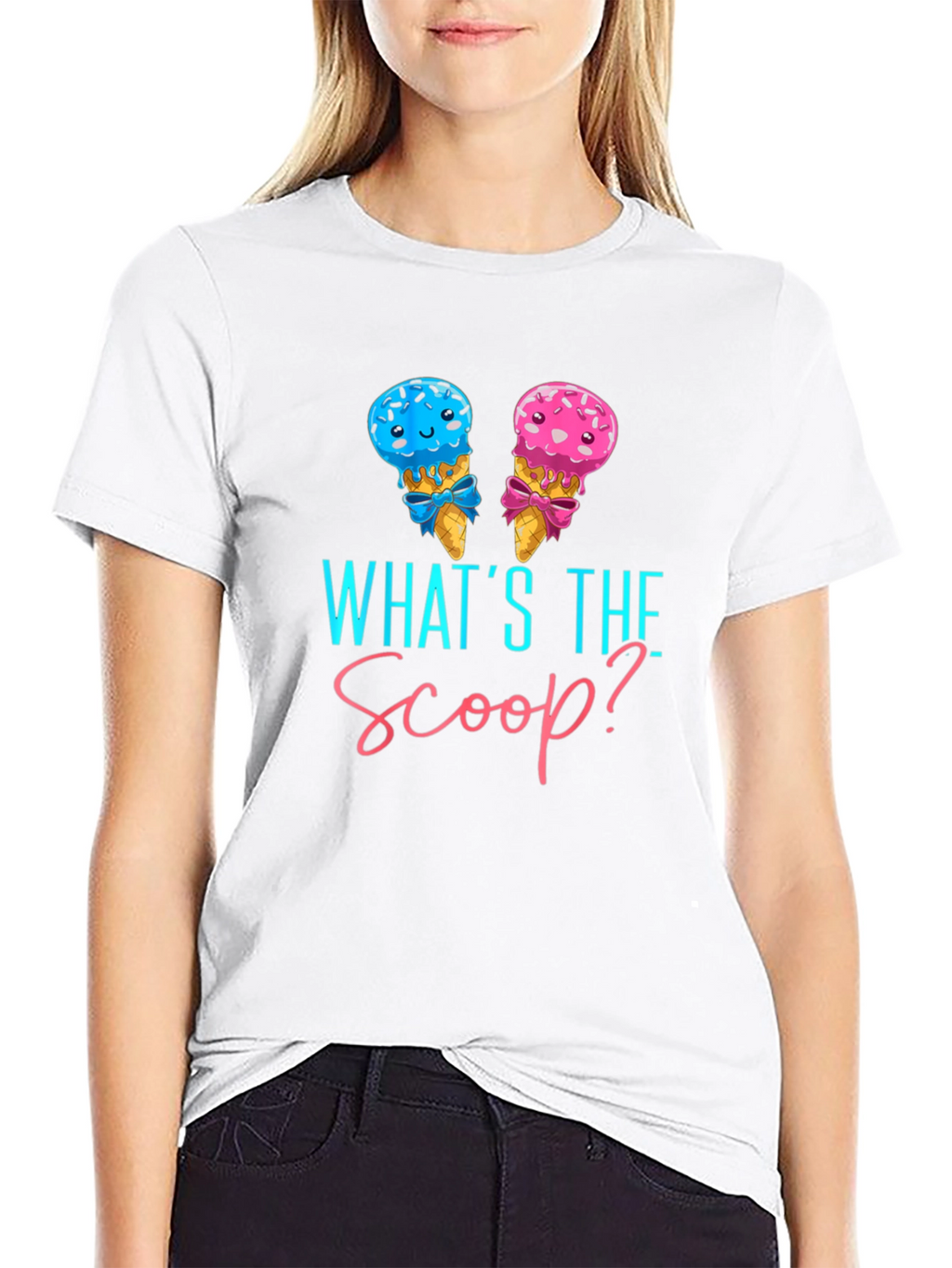 Whats the Scoop? Gender Reveal T-Shirt