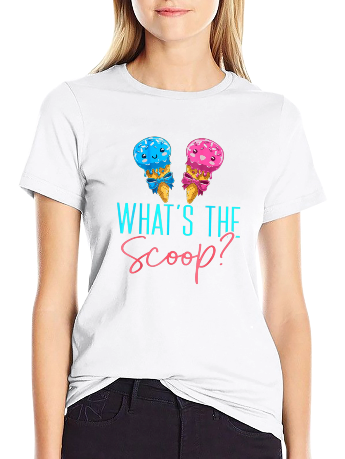 Whats the Scoop? Gender Reveal T-Shirt