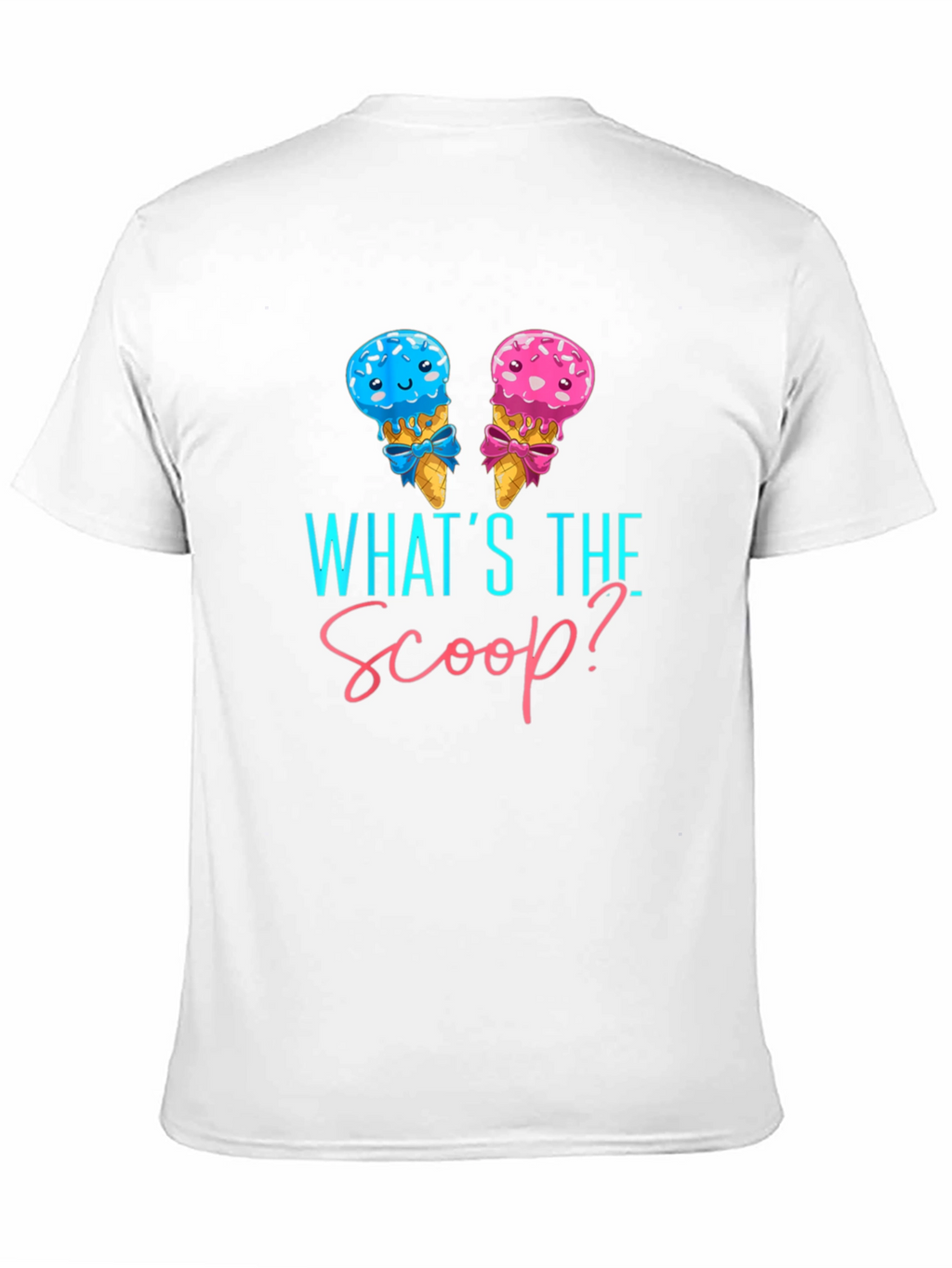 Whats the Scoop? Gender Reveal T-Shirt