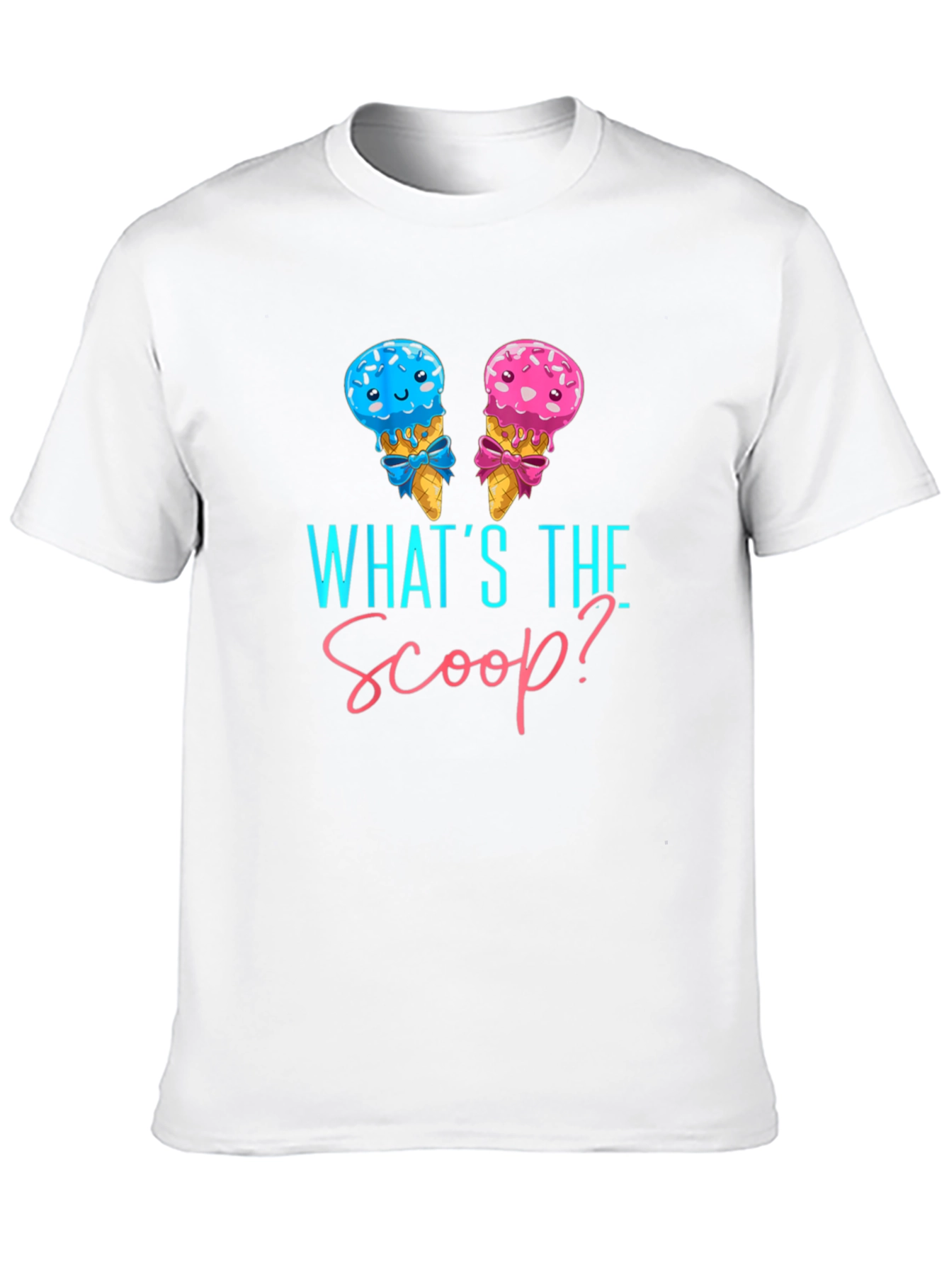 Whats the Scoop? Gender Reveal T-Shirt