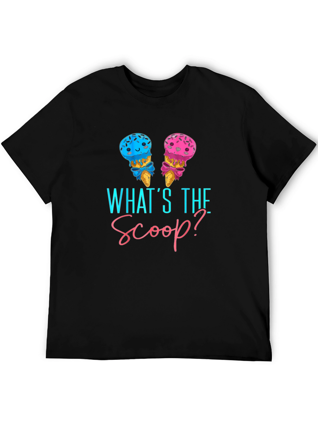 Whats the Scoop? Gender Reveal T-Shirt