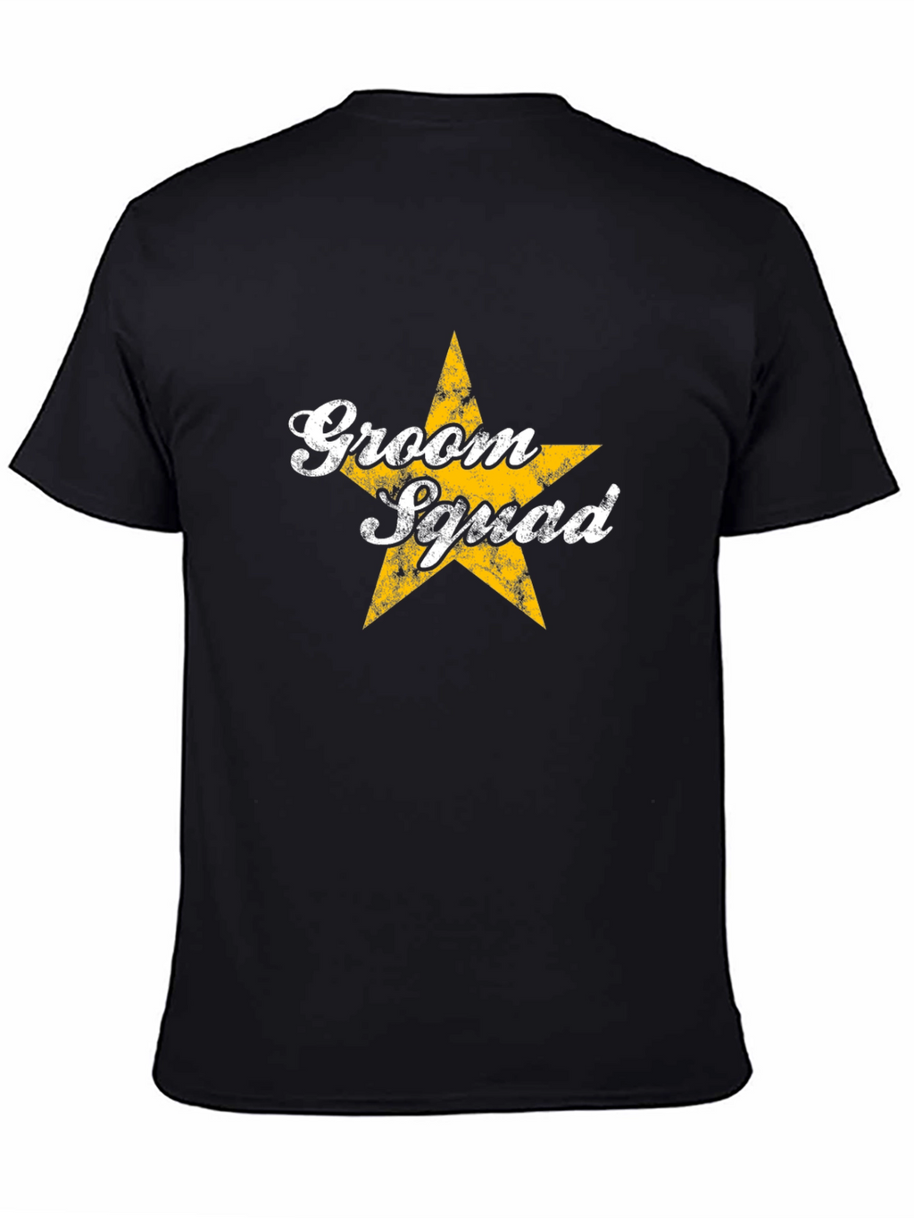 Groom Squad Black T-Shirt - Wedding Party
