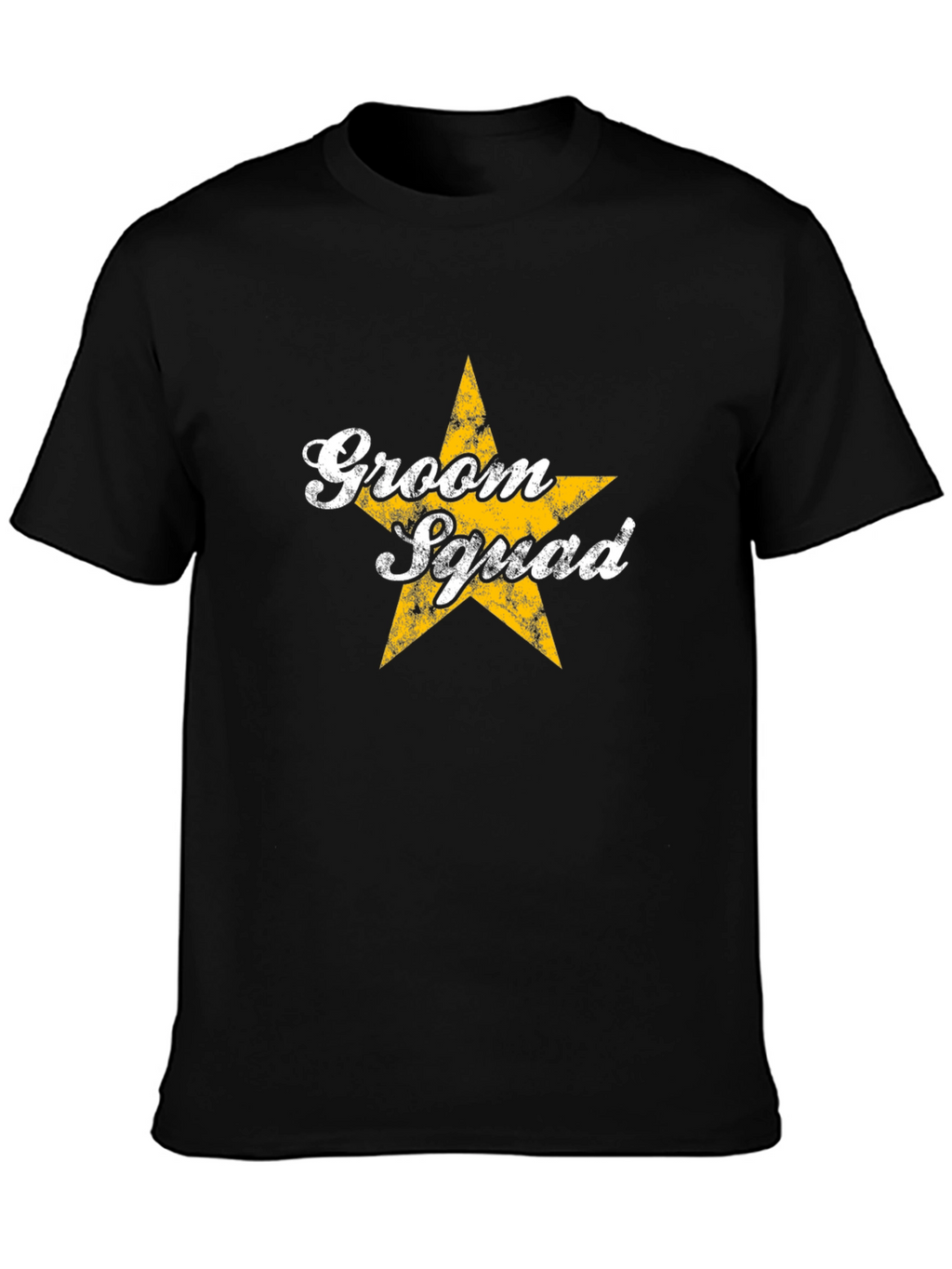 Groom Squad Black T-Shirt - Wedding Party