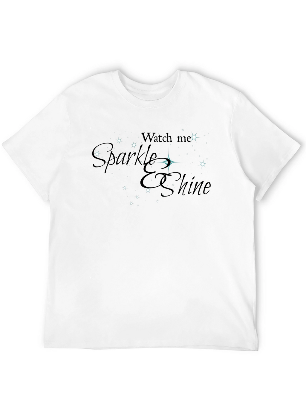 Sparkle & Shine Graphic Tee - Black T-Shirt