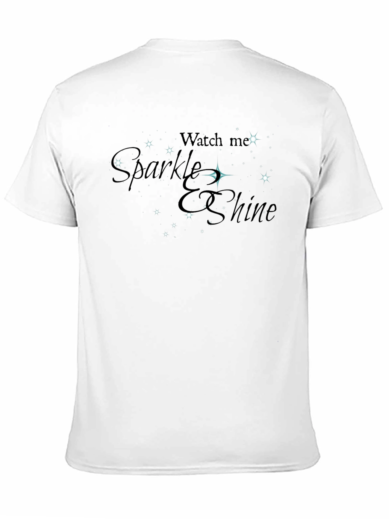 Sparkle & Shine Graphic Tee - Black T-Shirt