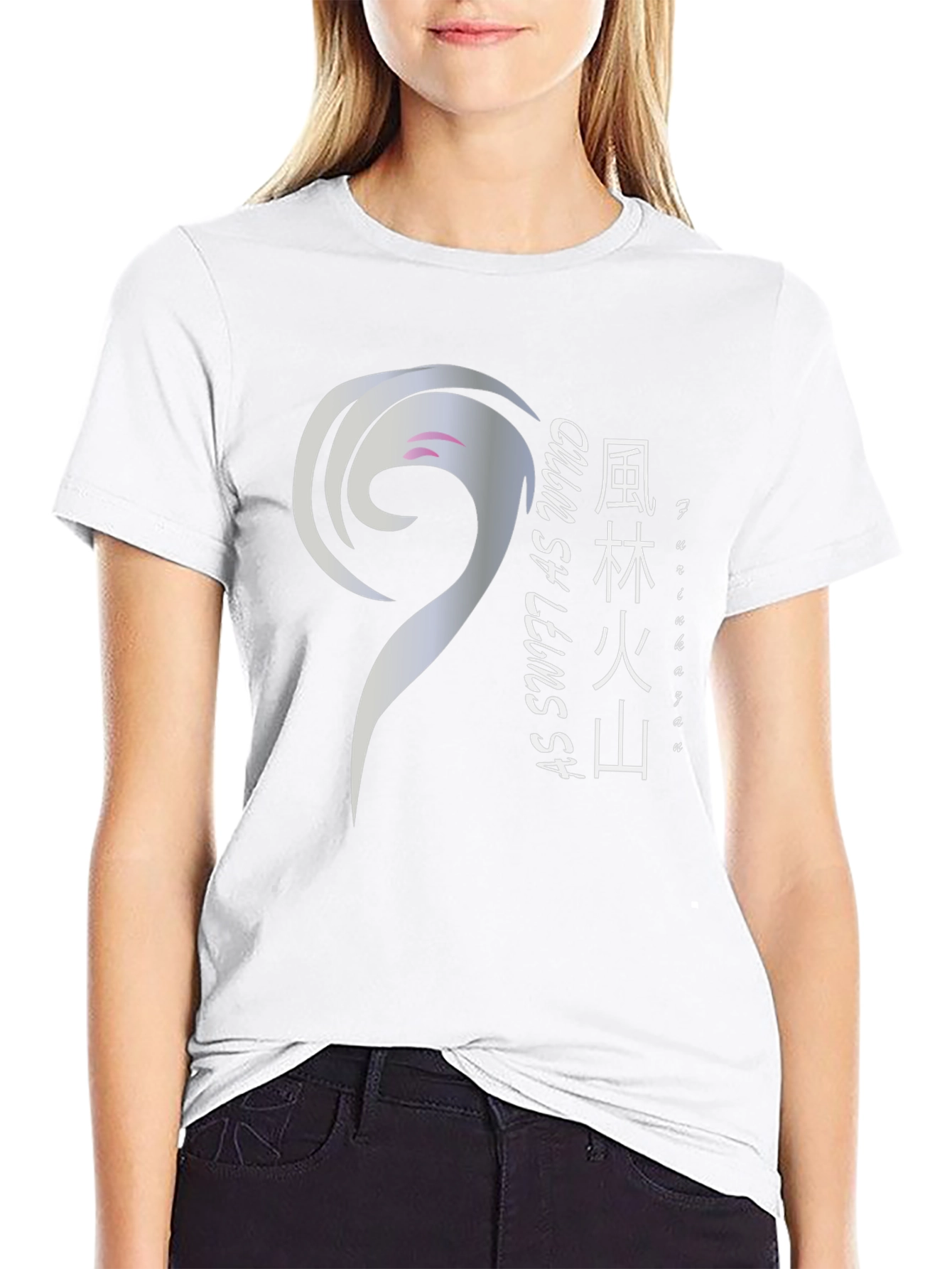 Samurai Quote T-Shirt - Be Water My Friend