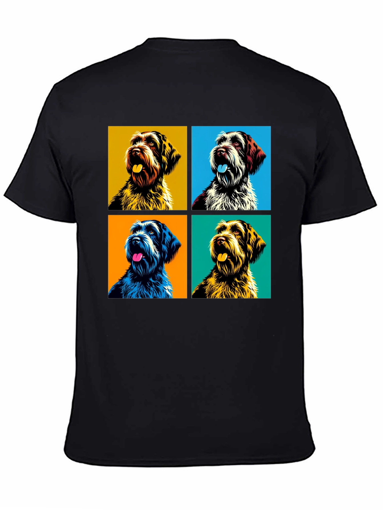 Pop Art Dog Portrait Tee - Cool & Unique Graphic T-Shirt